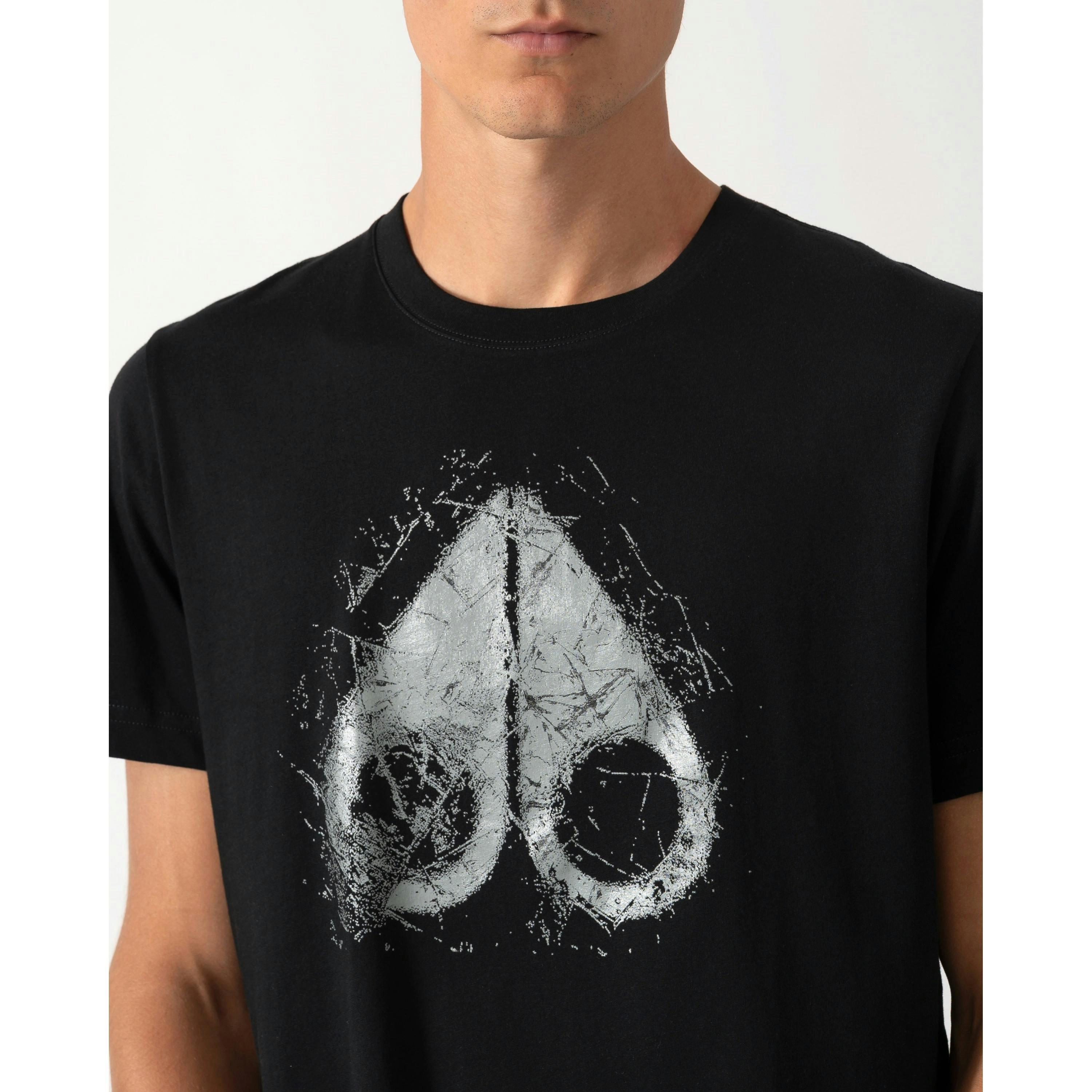 Moose Knuckles T-Shirt  in Black , view 3 of 4