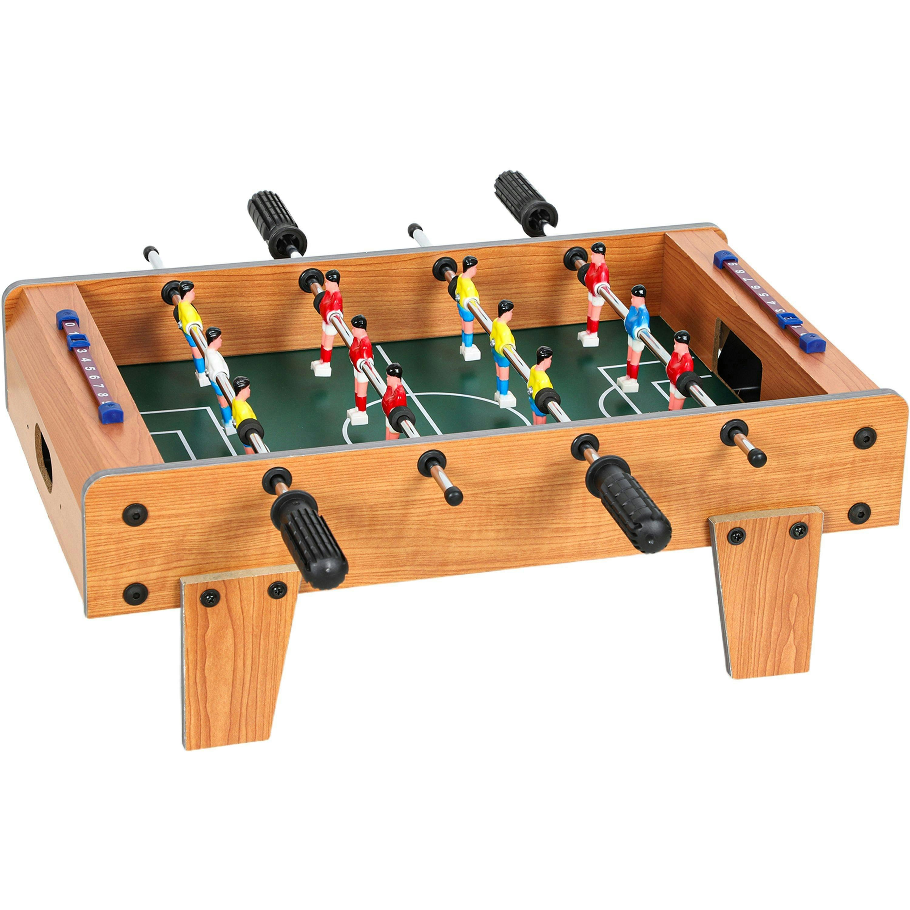 SPORTNOW 20 in Table-top Foosball Table for Kids, Table Football Game , view 2 of 5
