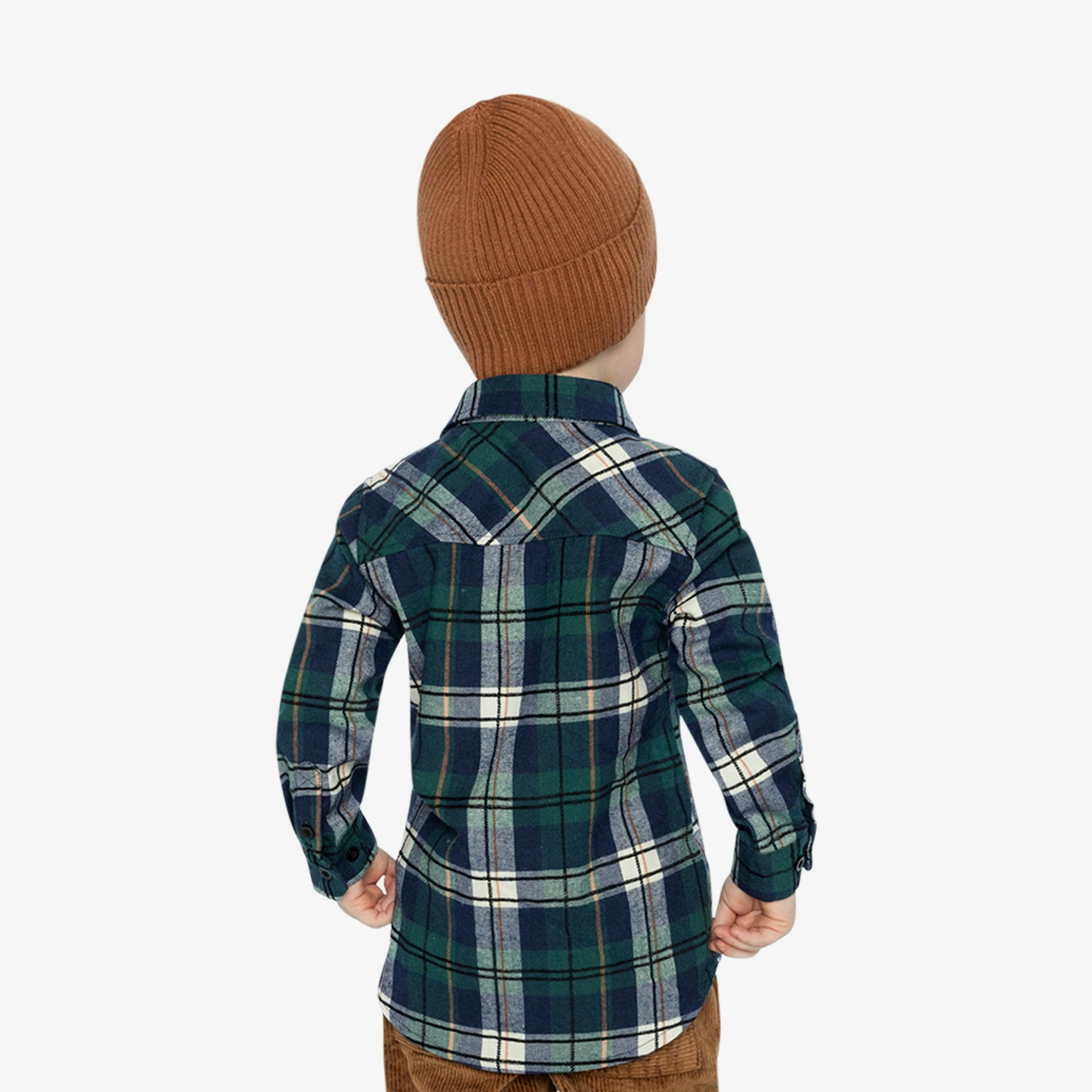 Plaid Shirt Blue And Green , view 4 of 6