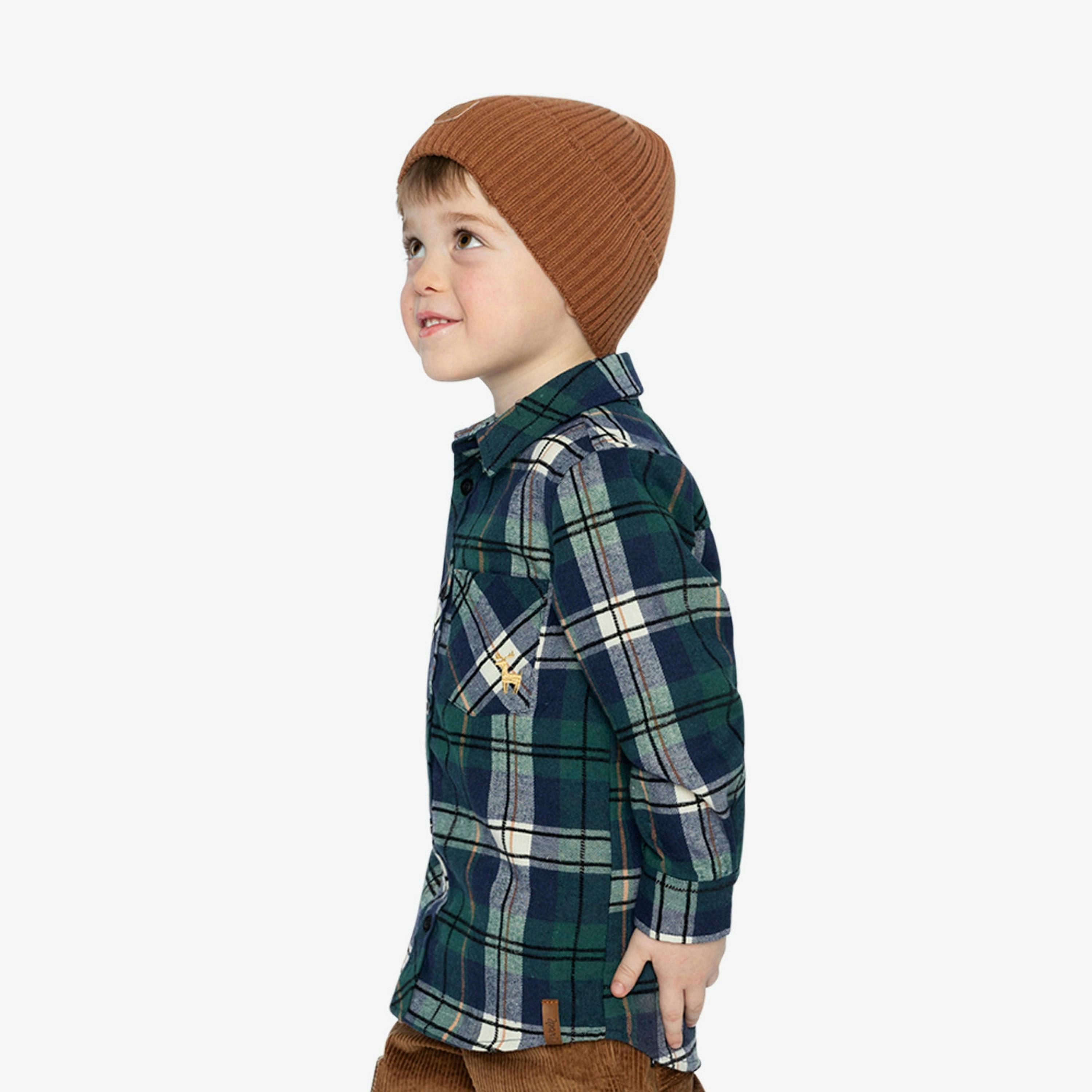 Plaid Shirt Blue And Green , view 6 of 6