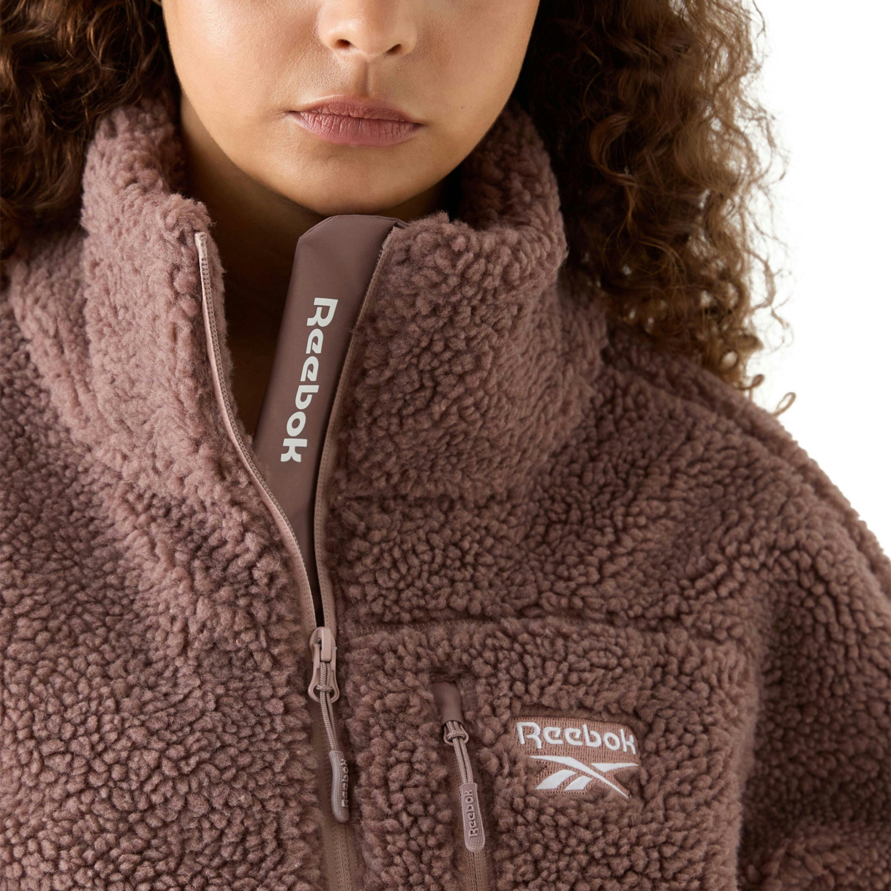 Alvilda Sherpa Fleece - Light Cocoa , view 3 of 5