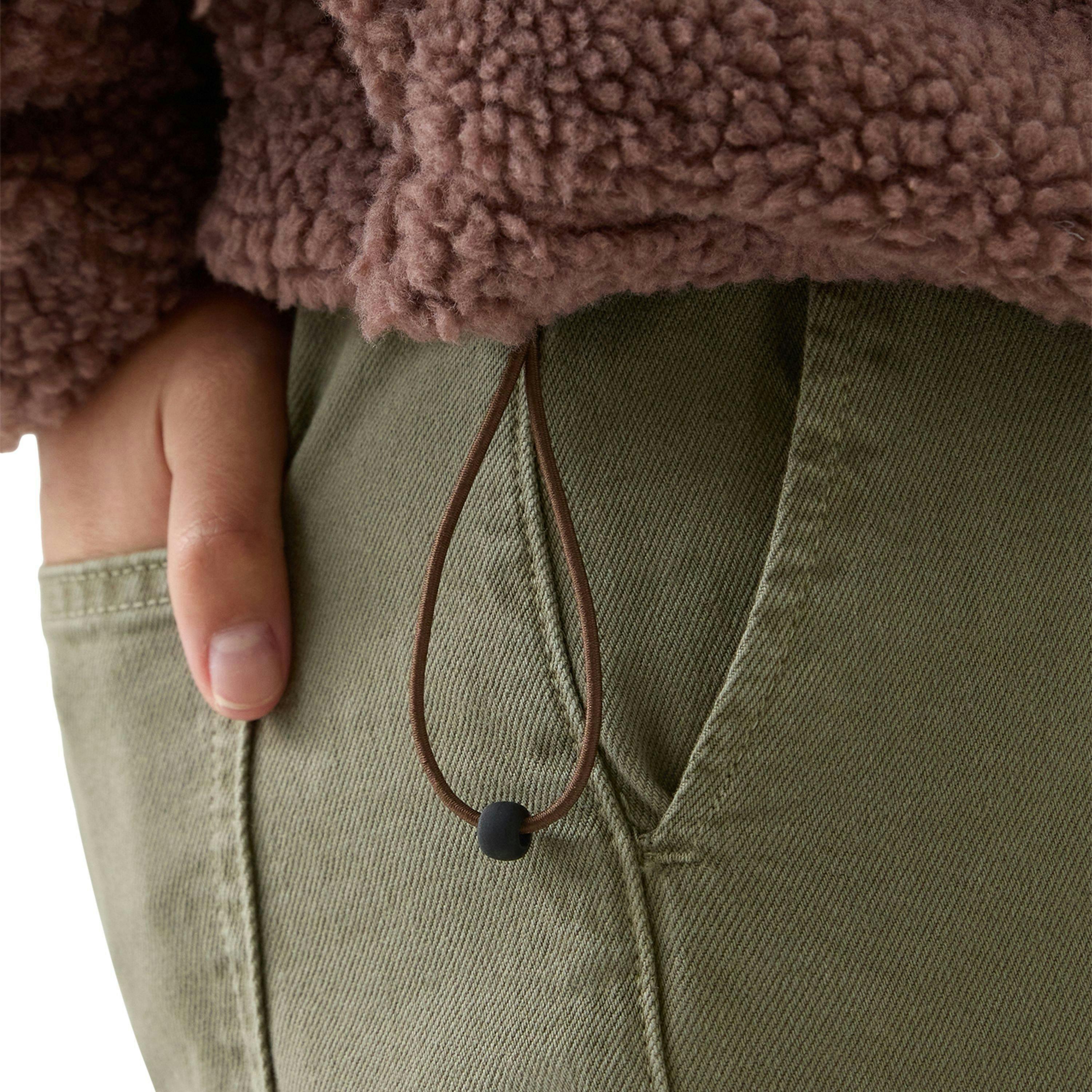 Alvilda Sherpa Fleece - Light Cocoa , view 4 of 5