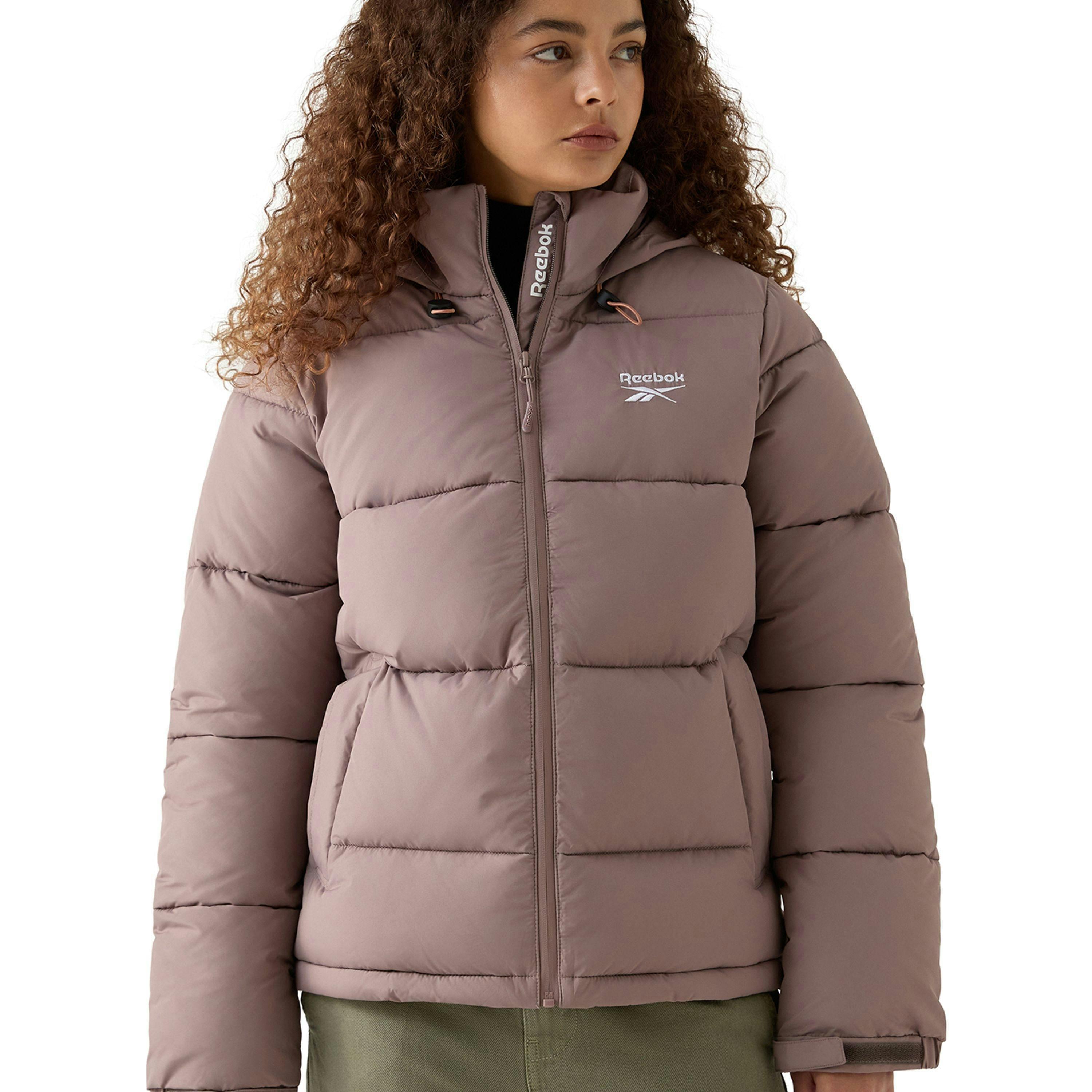 Rayna Hooded Puffer Jacket - Light Cocoa , view 1 of 5