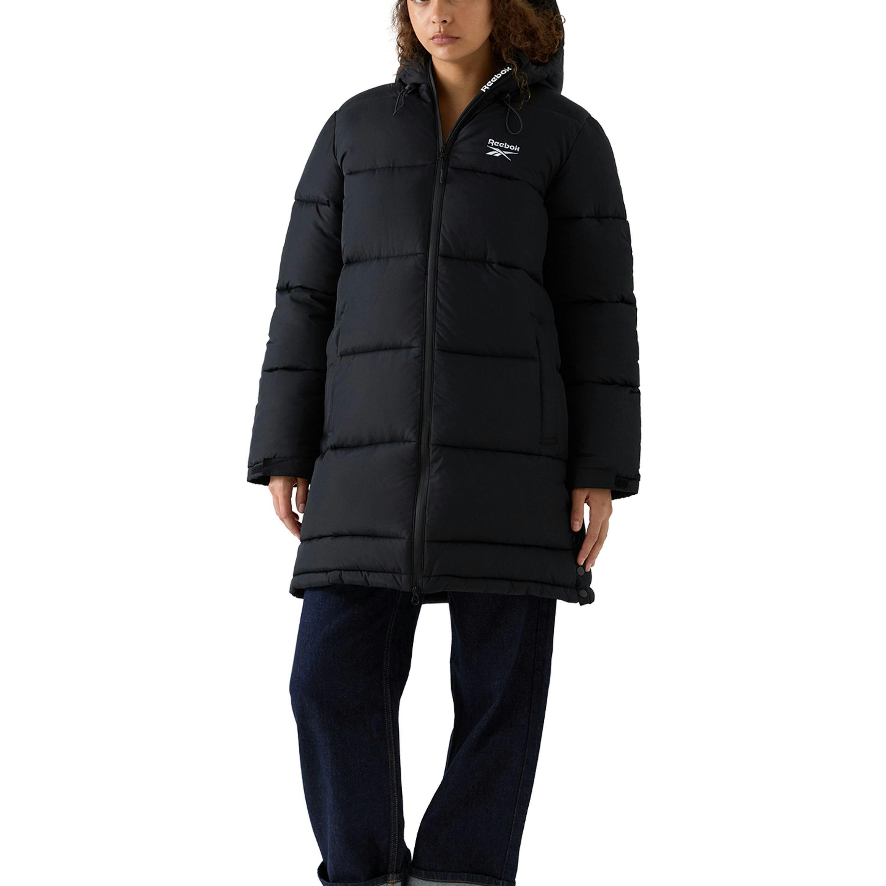 Rayna Long Line Puffer Jacket - Black , view 5 of 5