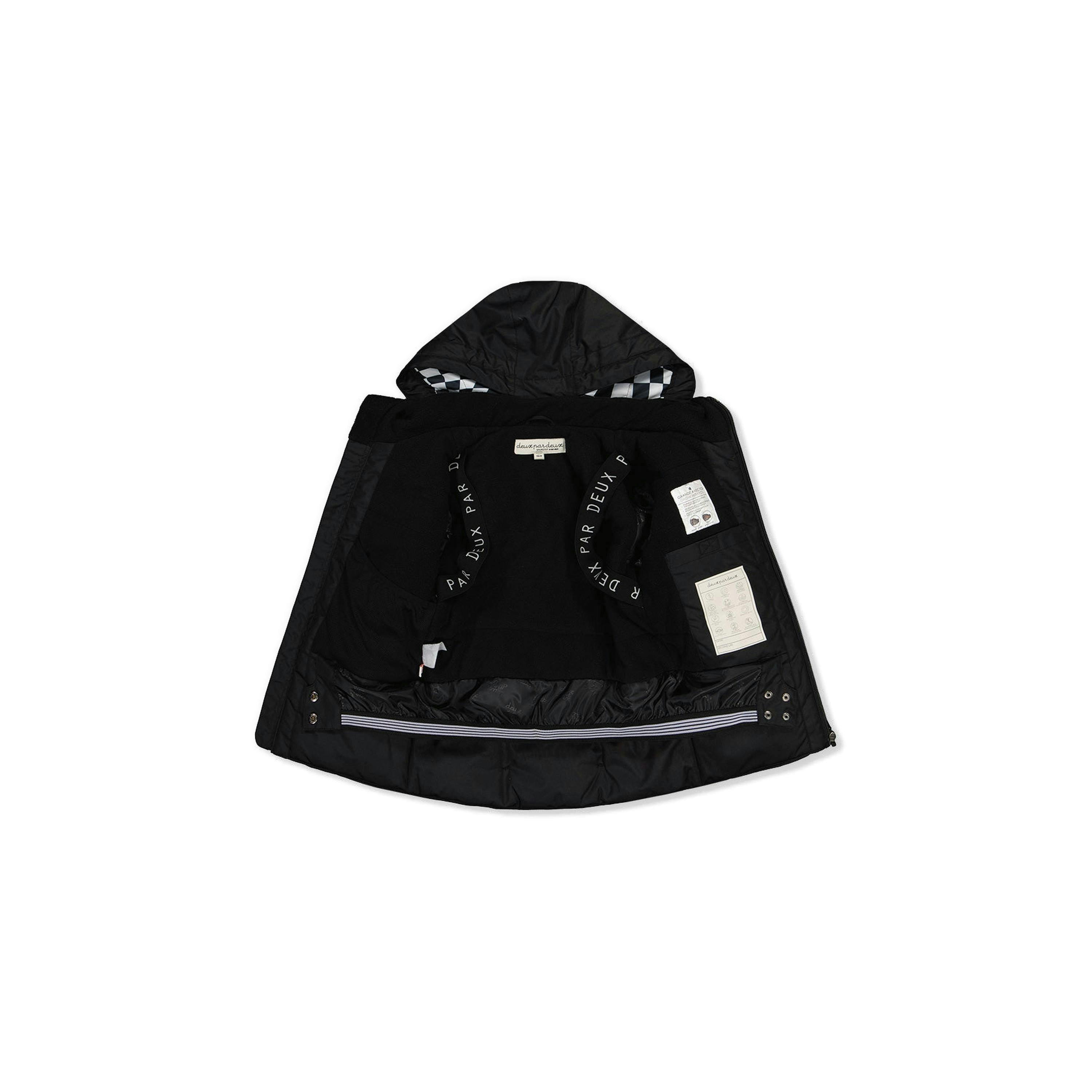 Two Piece Teknik Snowsuit Black And White , view 5 of 6