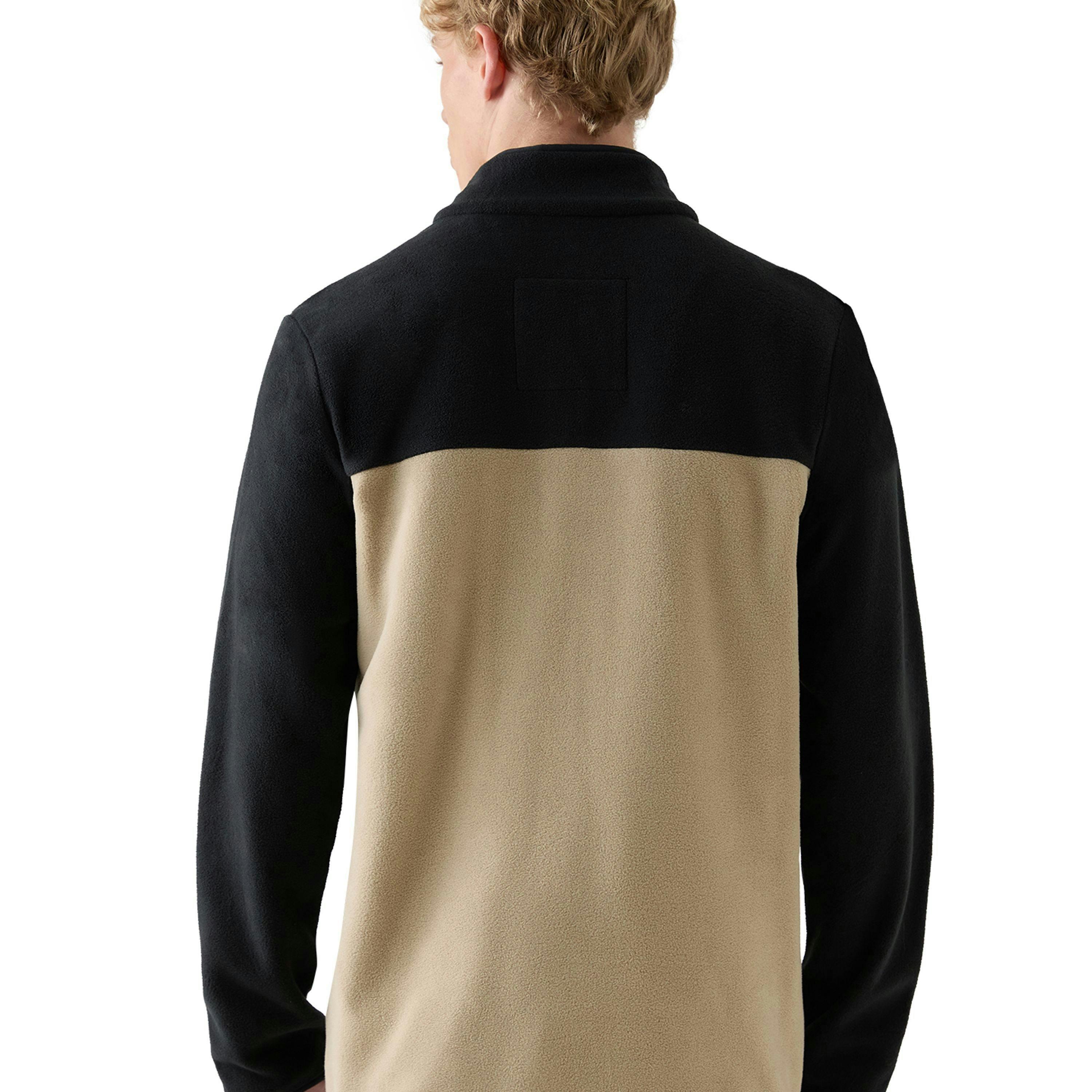 Toki Tech Fleece - Black/Beige , view 2 of 5