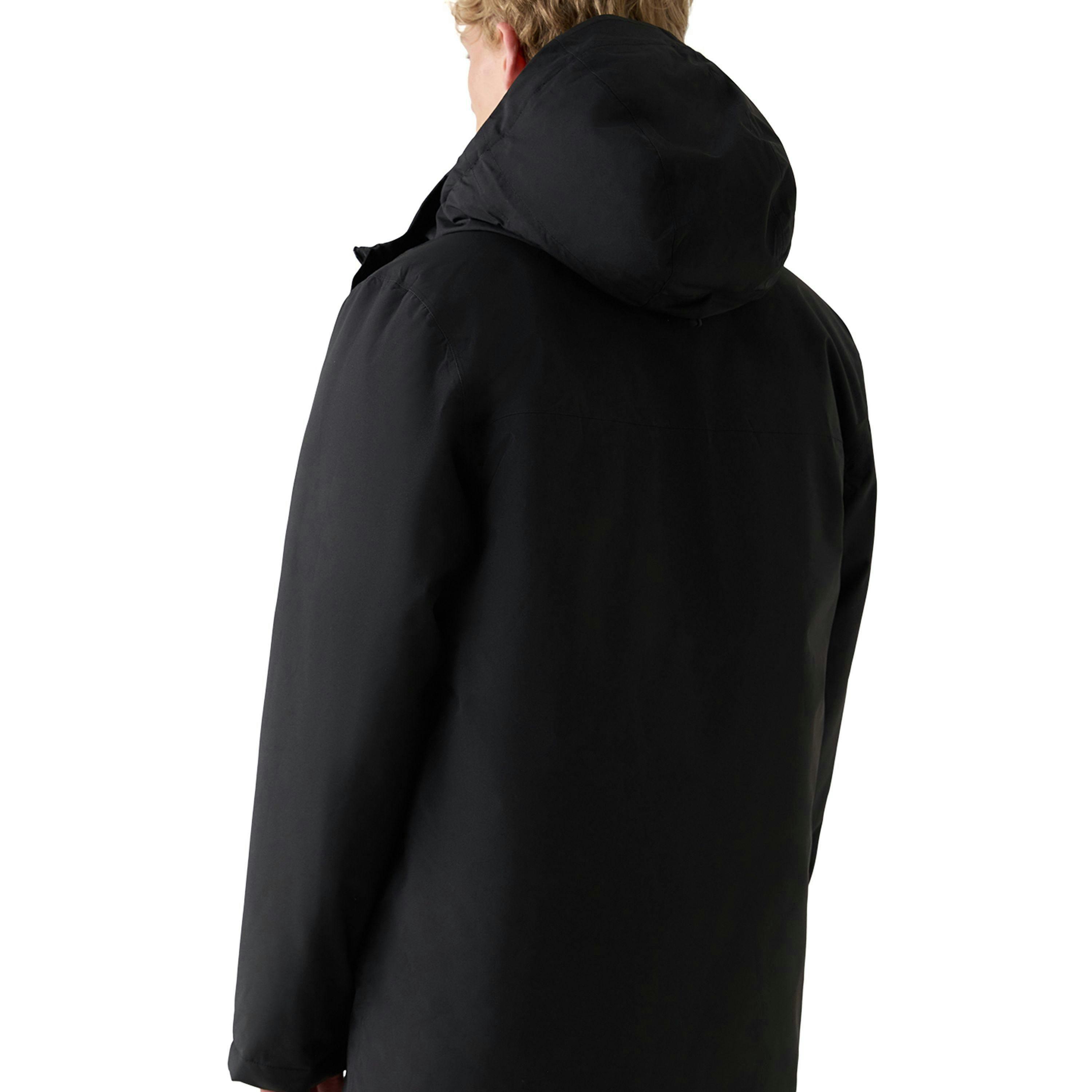 Colby Mid Thigh Padded Jacket - Black , view 2 of 5