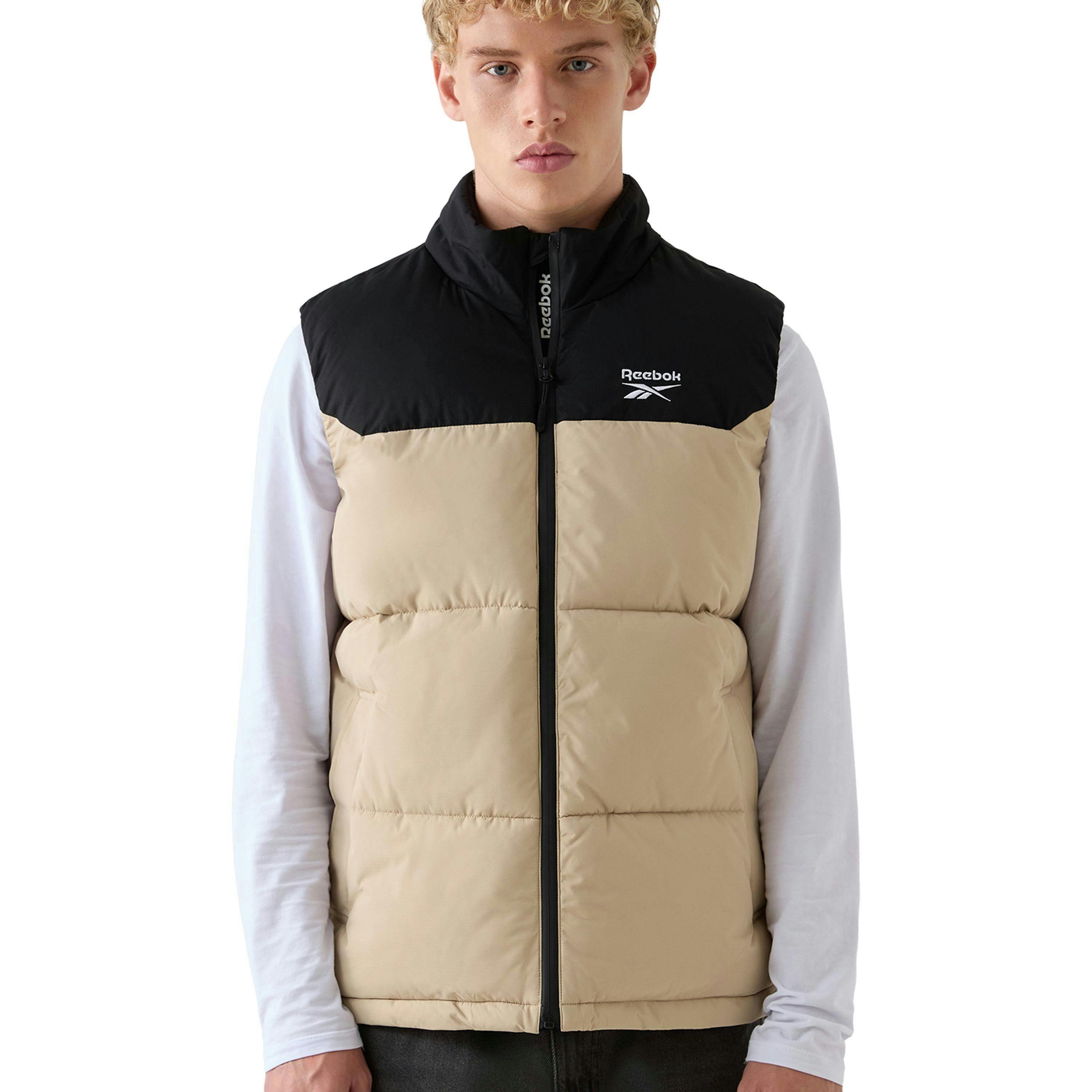 Erling Puffer Gilet - Elevated Beige , view 1 of 5