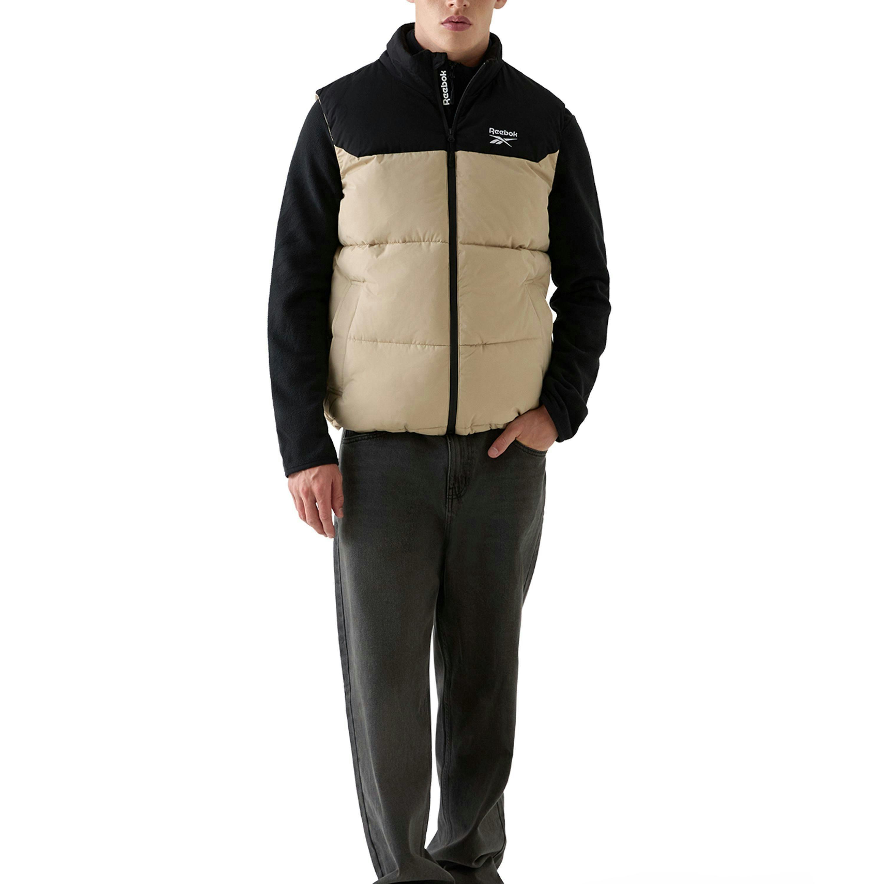 Erling Puffer Gilet - Elevated Beige , view 5 of 5