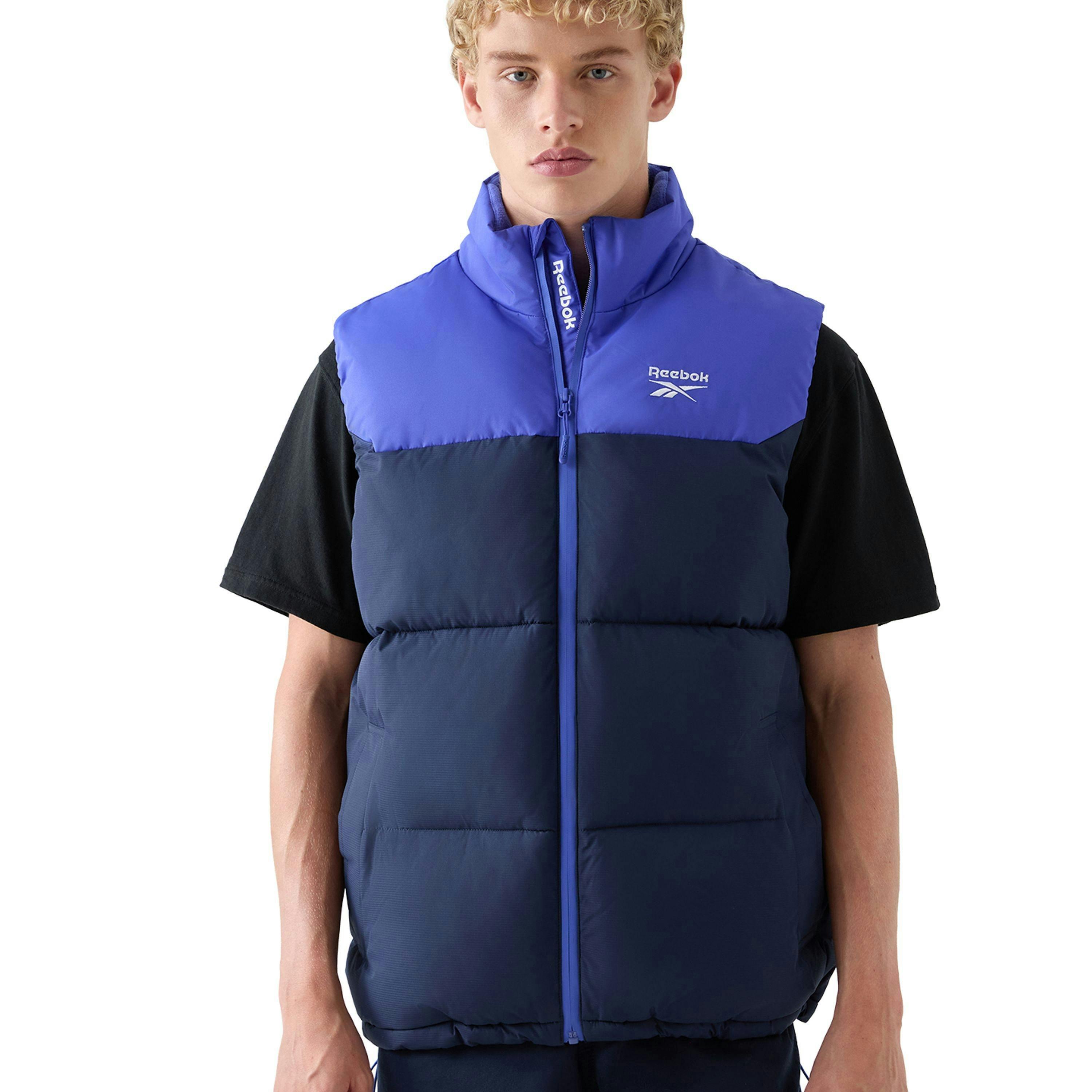Erling Puffer Gilet - Vector Navy , view 1 of 5