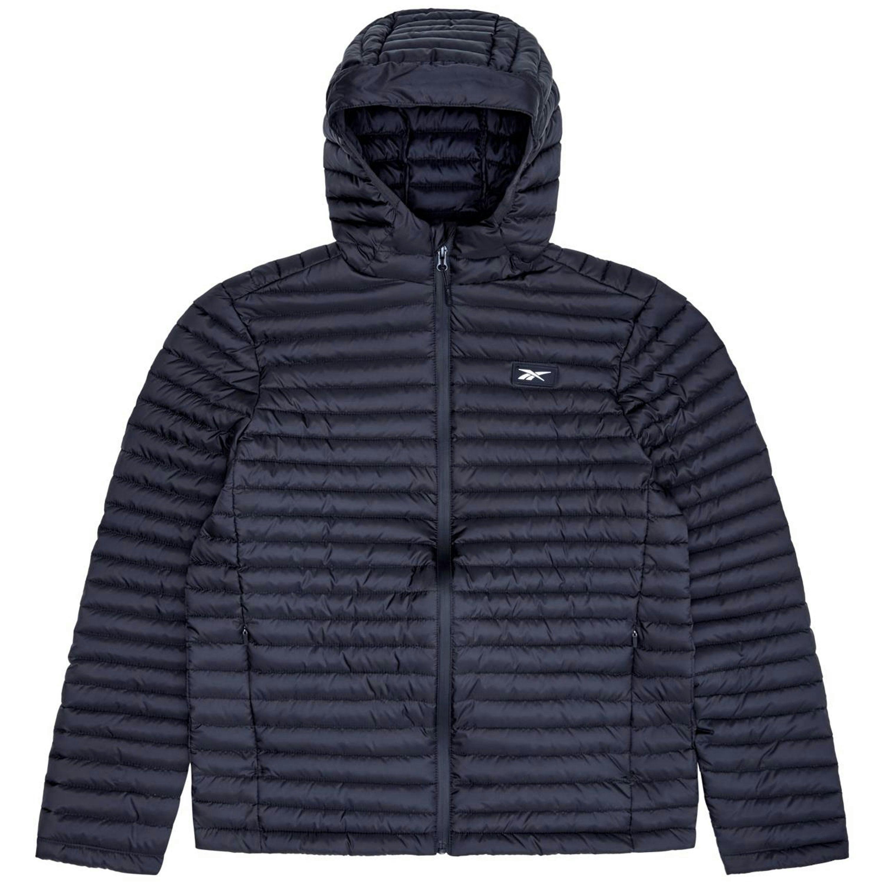 Finn Hooded Padded Jacket - Black , view 1 of 2