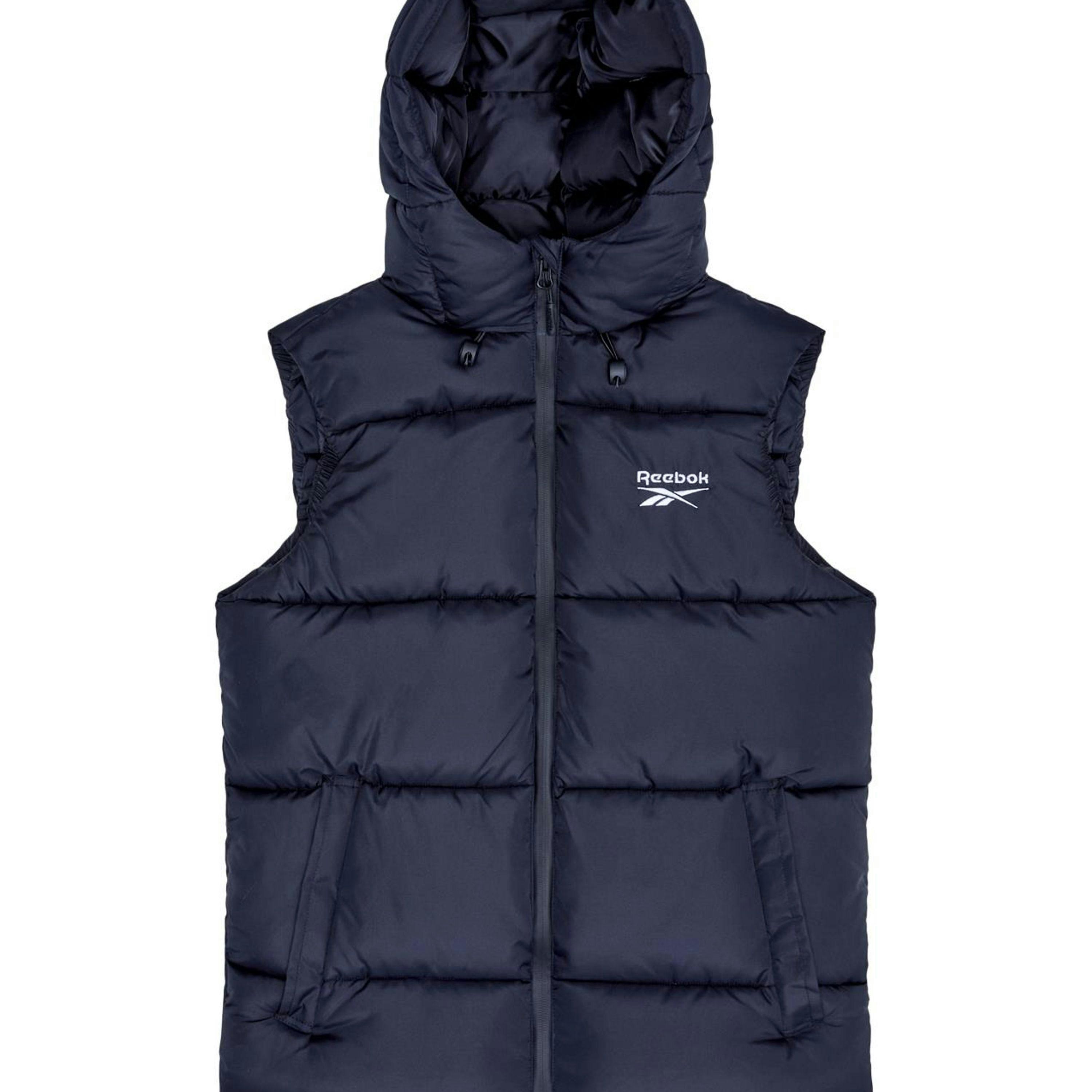 Rayna Hooded Puffer Gilet - Black , view 5 of 5