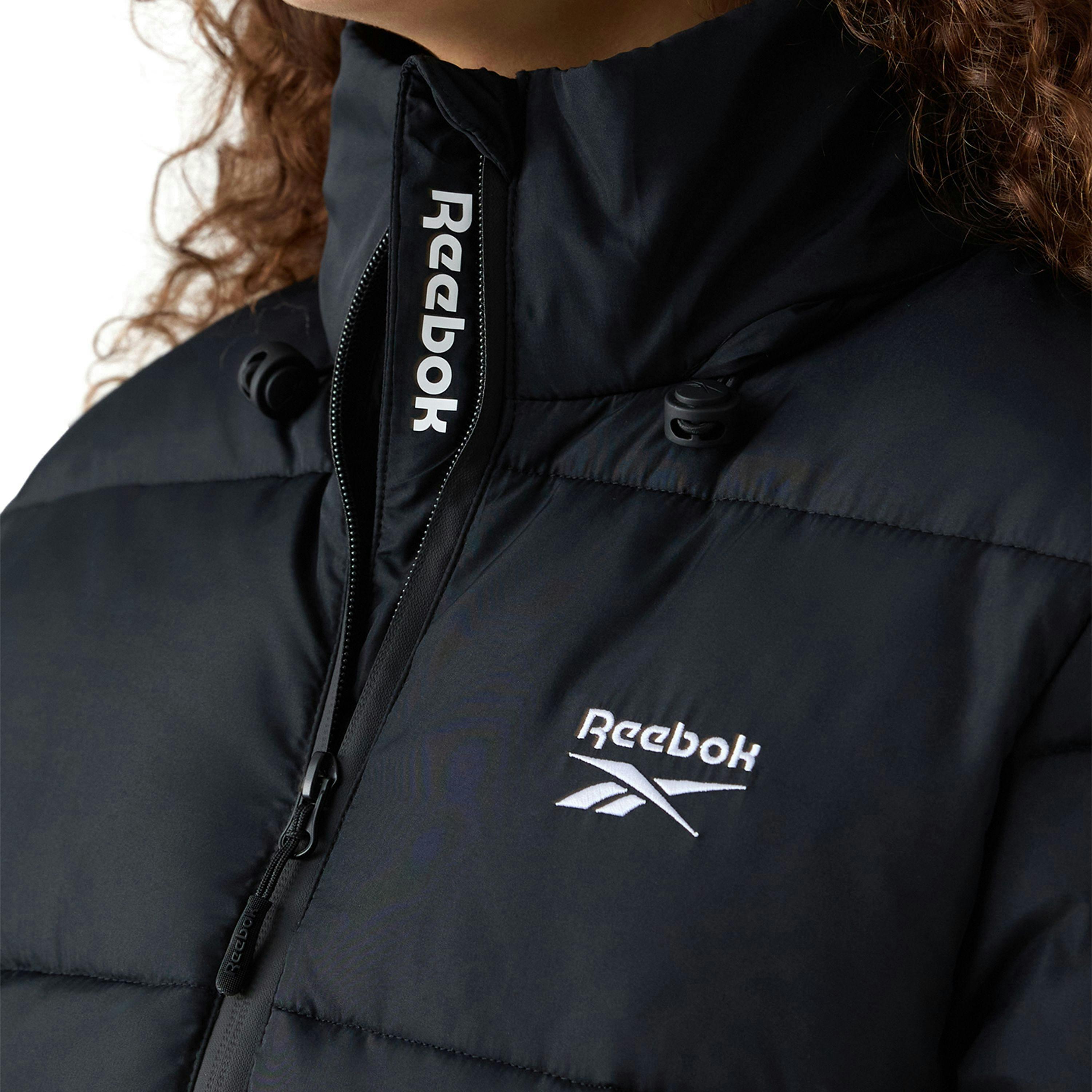 Rayna Hooded Puffer Jacket - Black , view 3 of 5