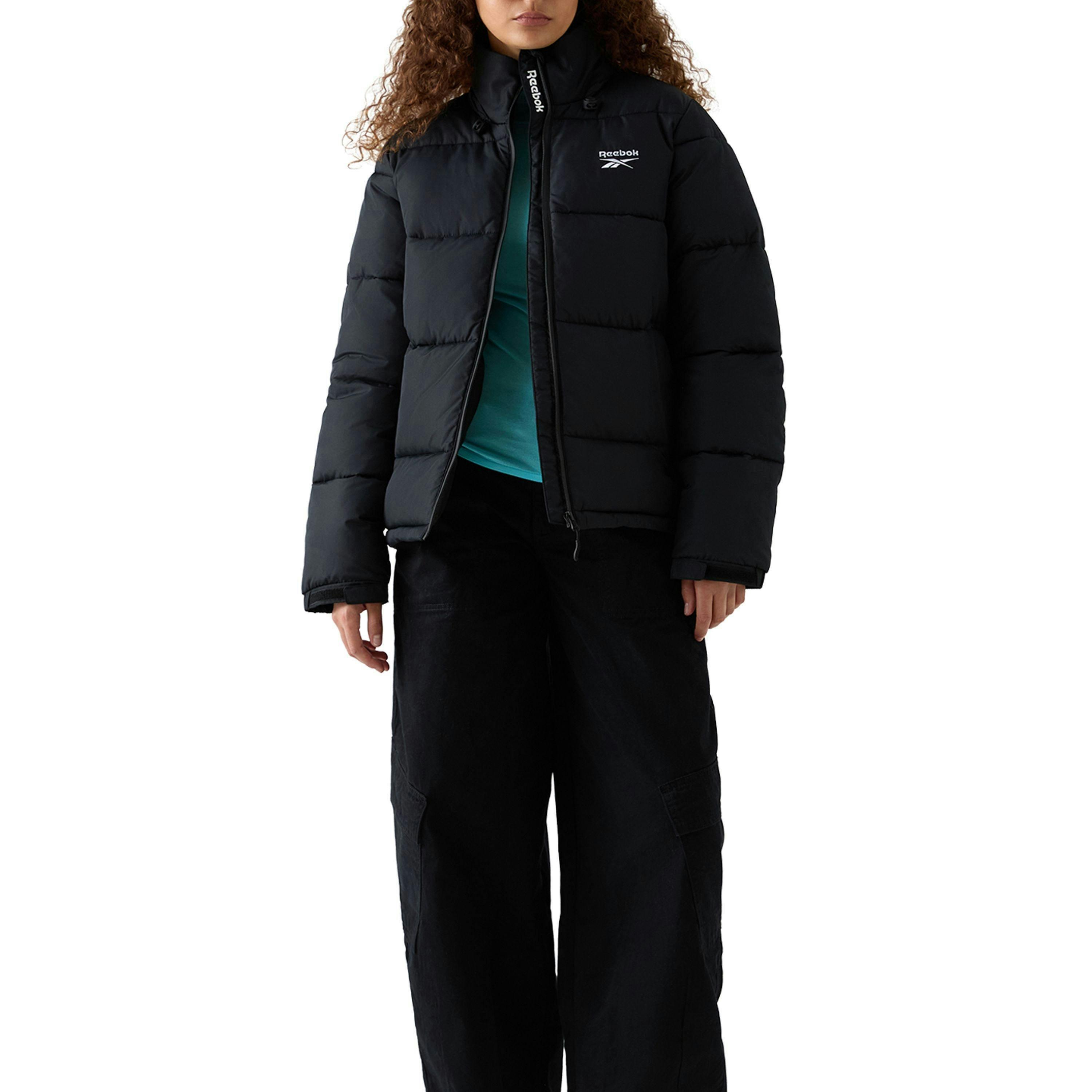 Rayna Hooded Puffer Jacket - Black , view 4 of 5