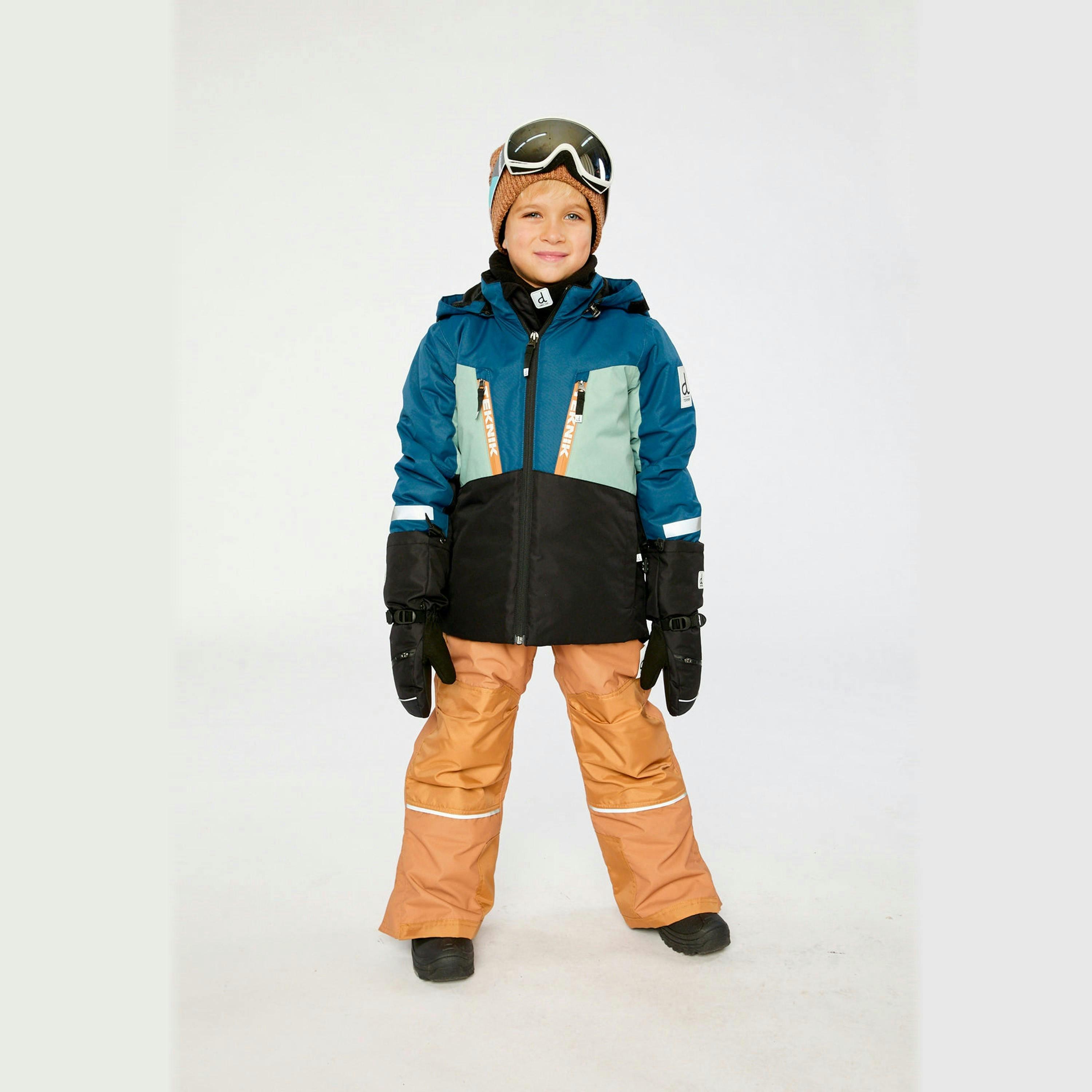Two Piece Teknik Snowsuit Navy Blue , view 2 of 6