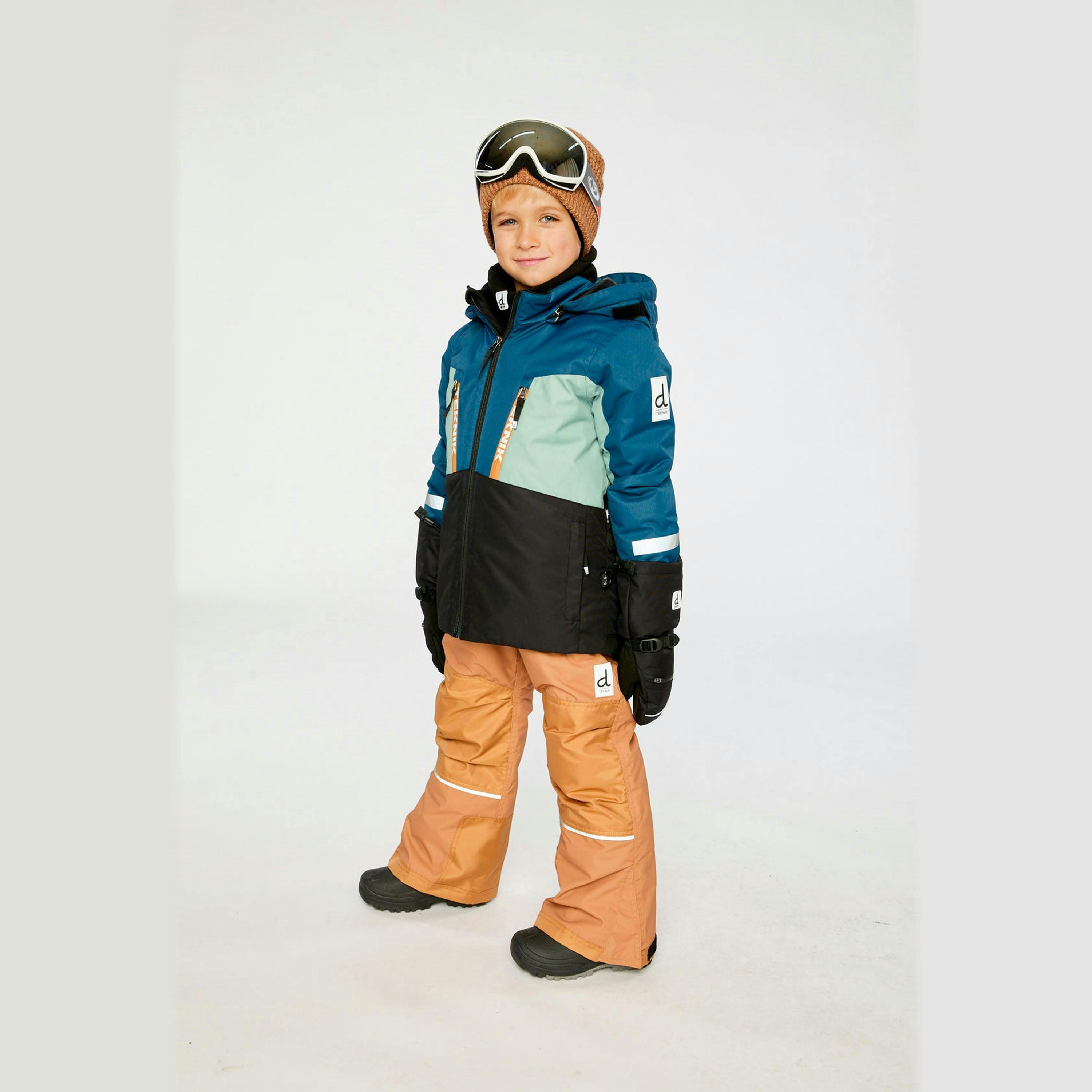 Two Piece Teknik Snowsuit Navy Blue , view 3 of 6