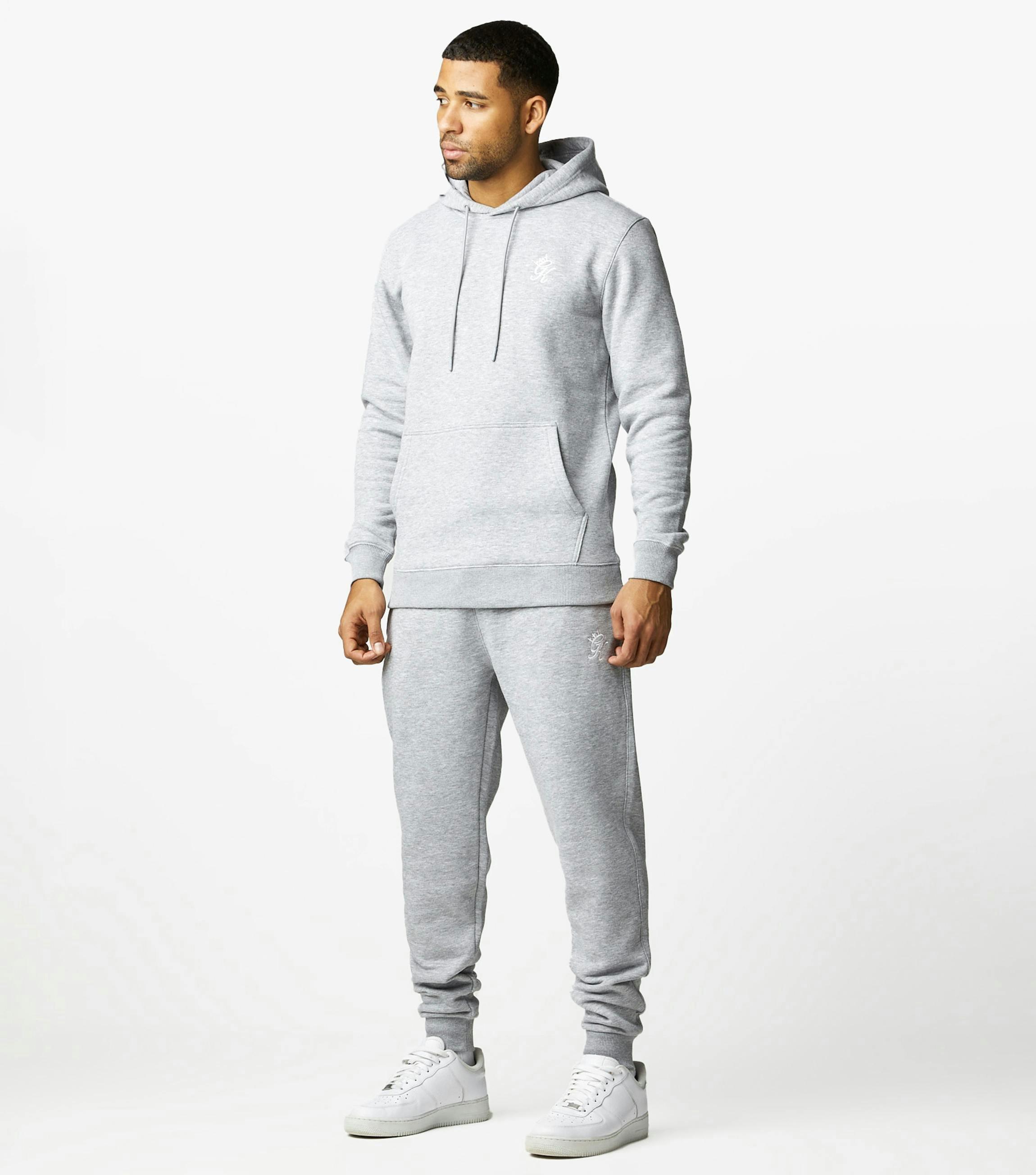 Gym King Fundamental Fleece Jogger - Grey Marl , view 3 of 4