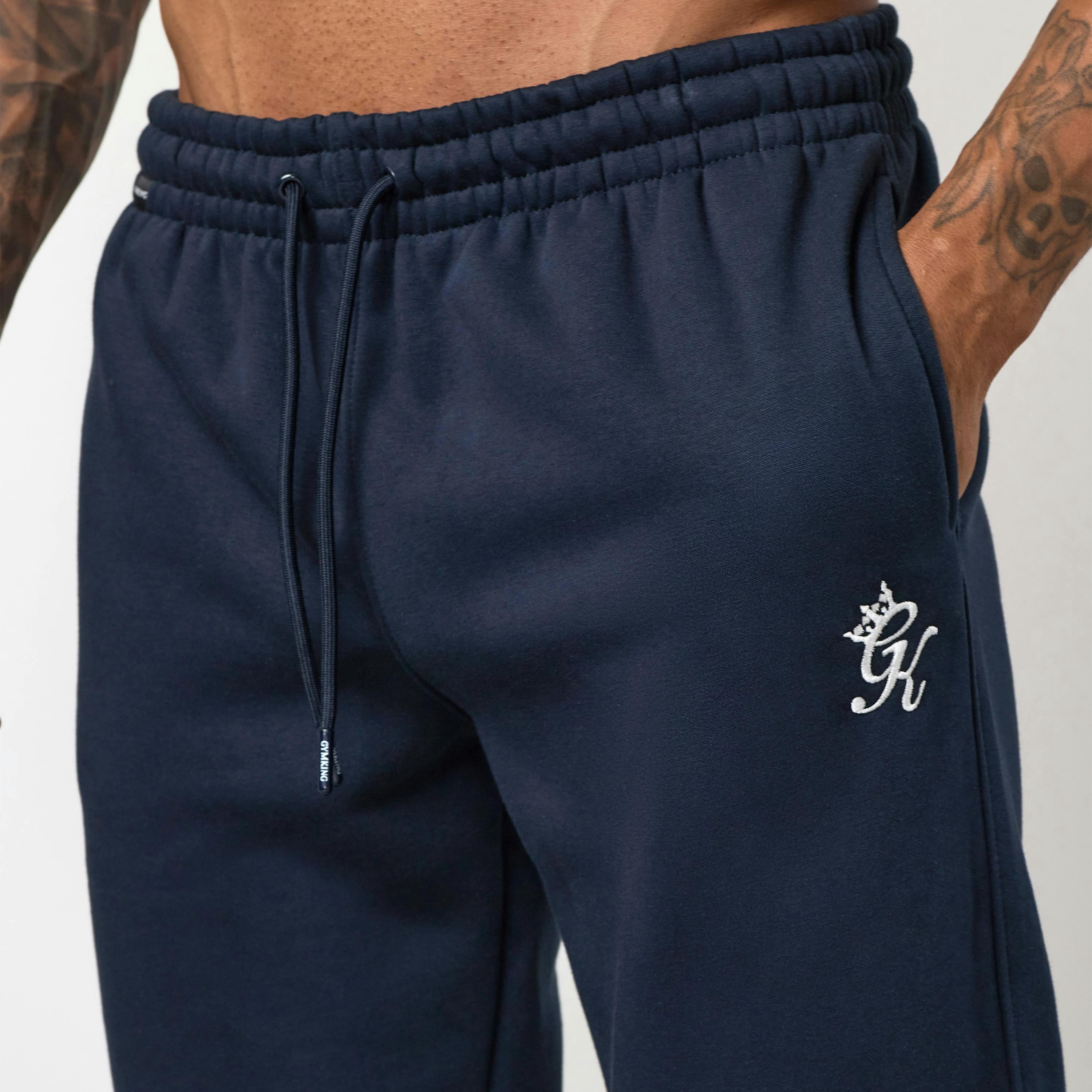 Gym King Fundamental Fleece Jogger - Navy , view 4 of 5