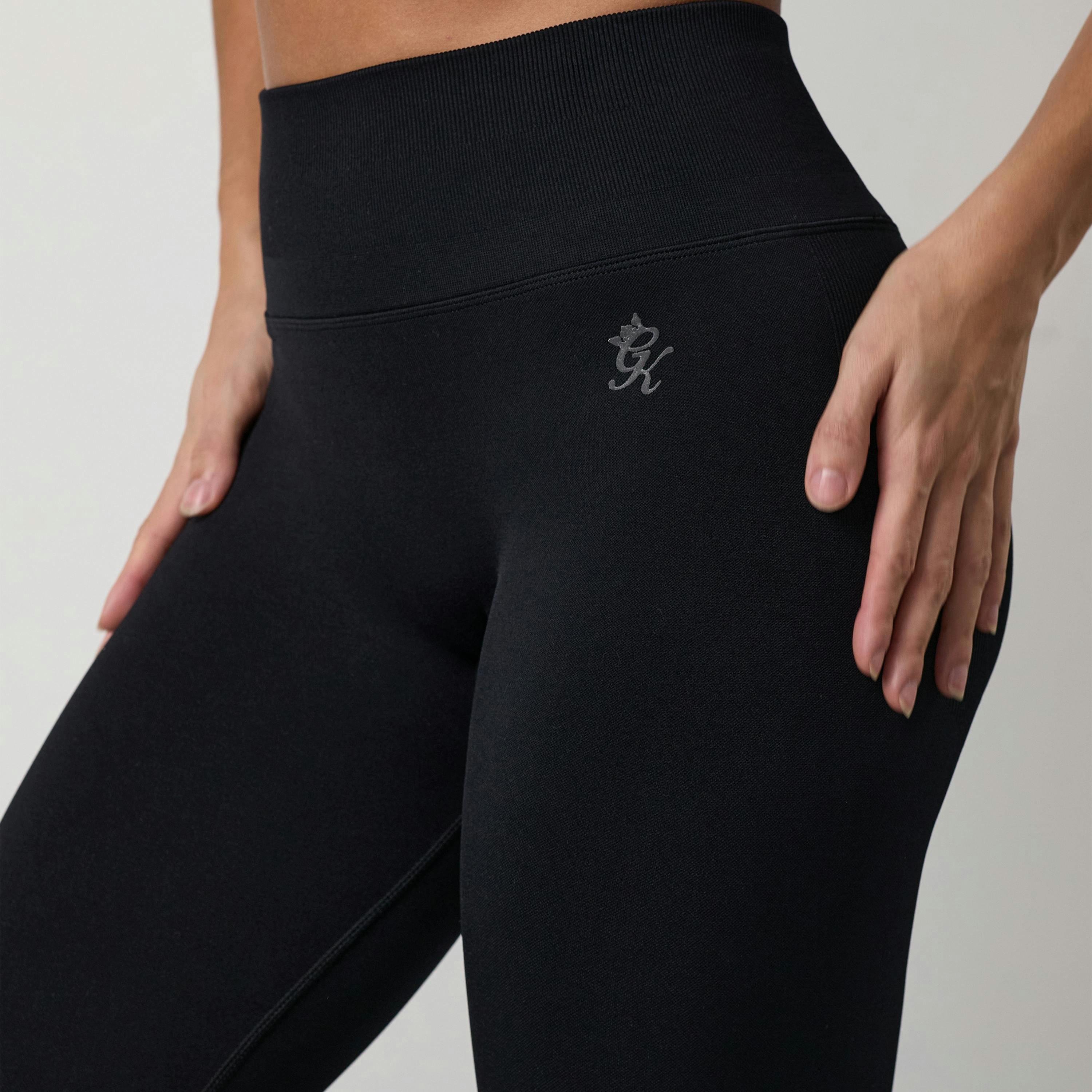 Gym King Sculpt Seamless Legging - Black , view 5 of 6