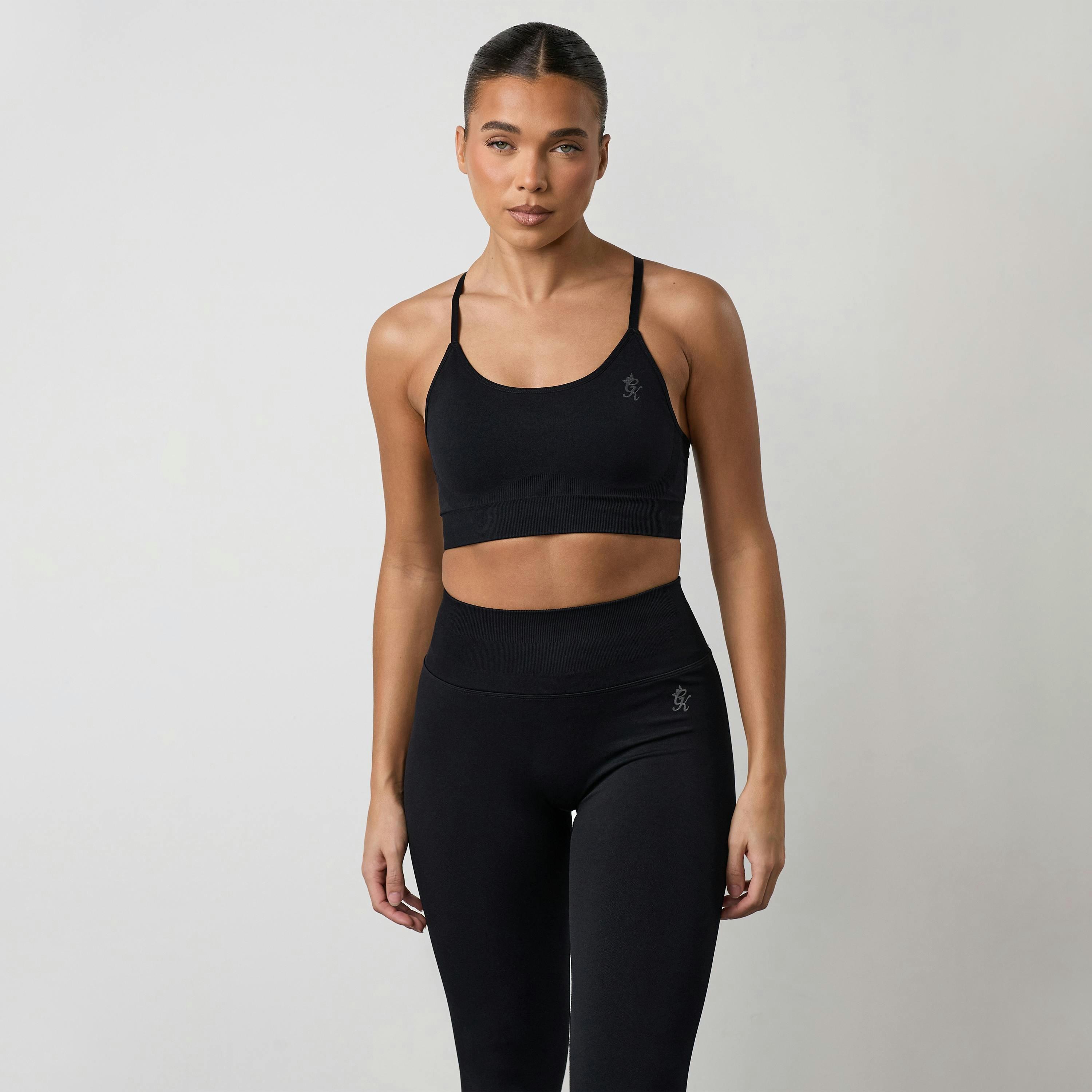 Gym King Sculpt Seamless Legging - Black , view 6 of 6