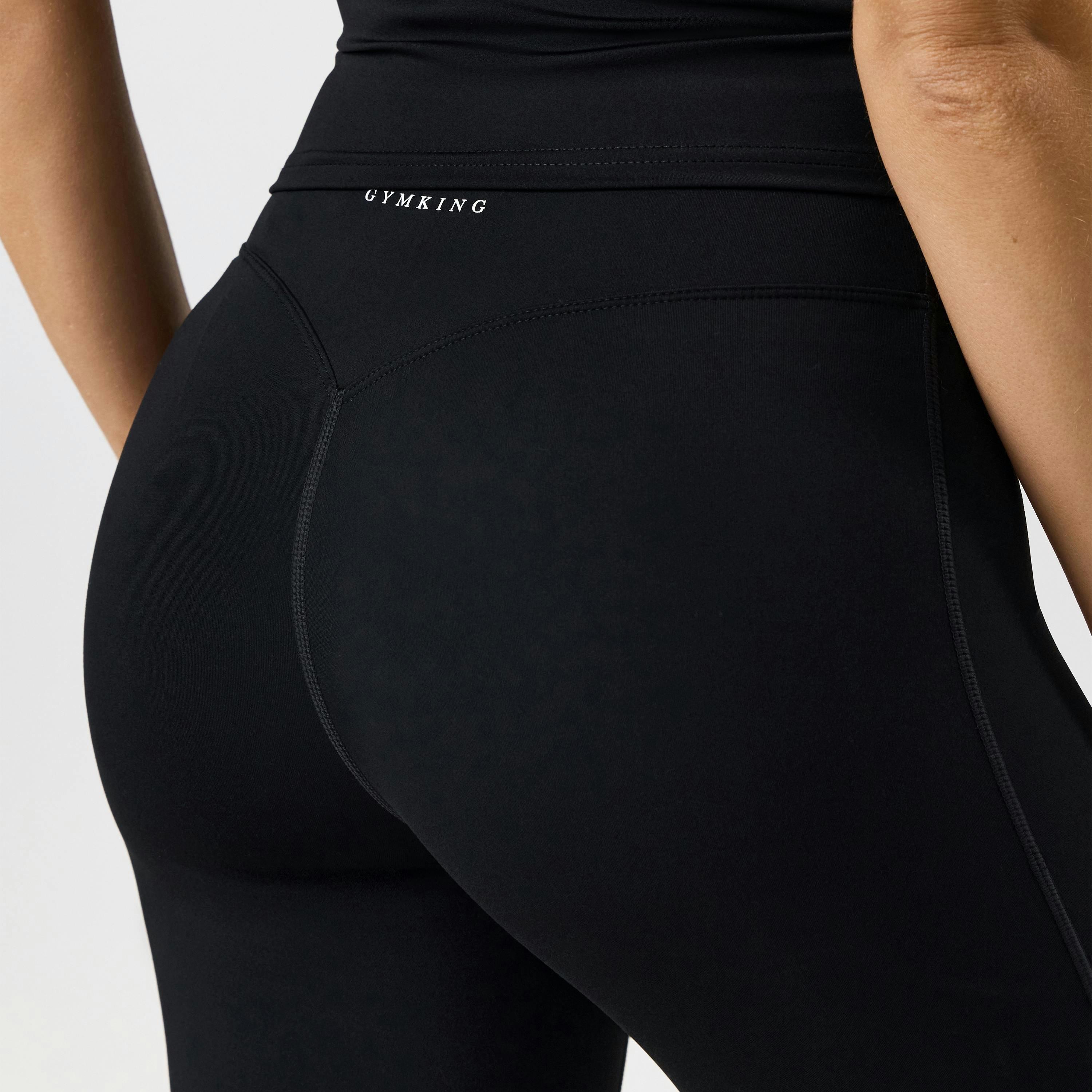 Gym King 365 Capri Legging - Black , view 5 of 6