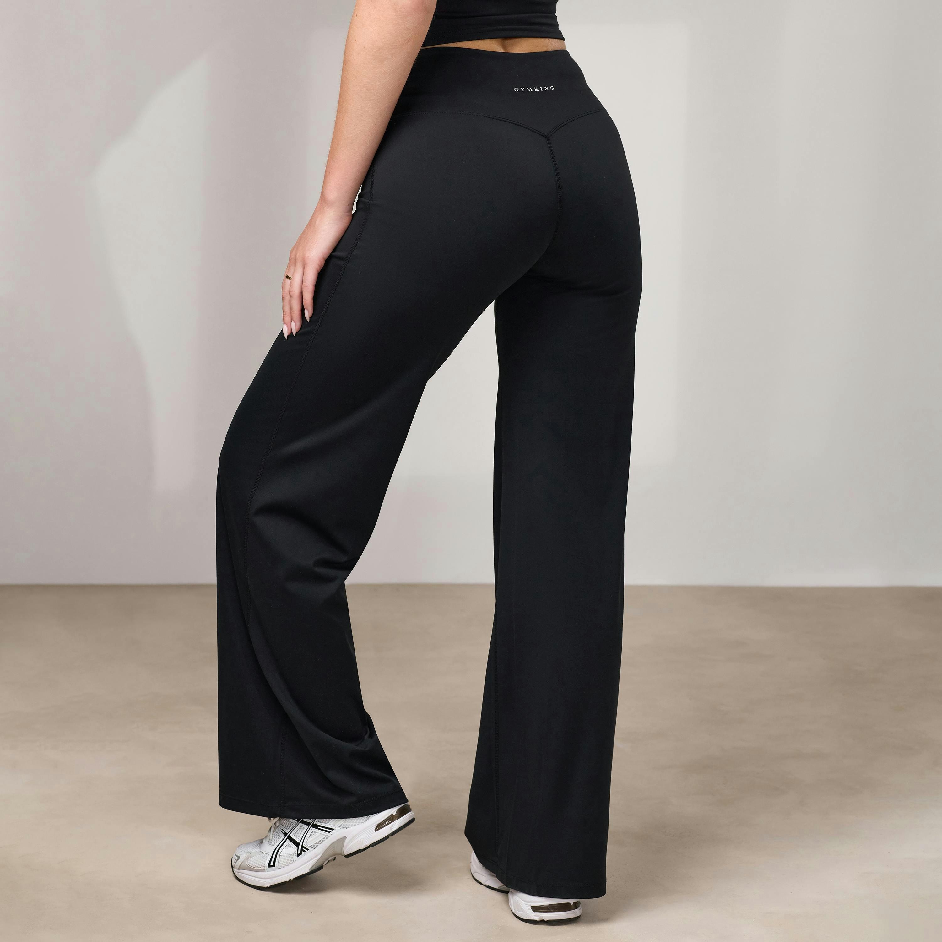 Gym King 365 Straight Leg Yoga Pant Regular - Black , view 2 of 5