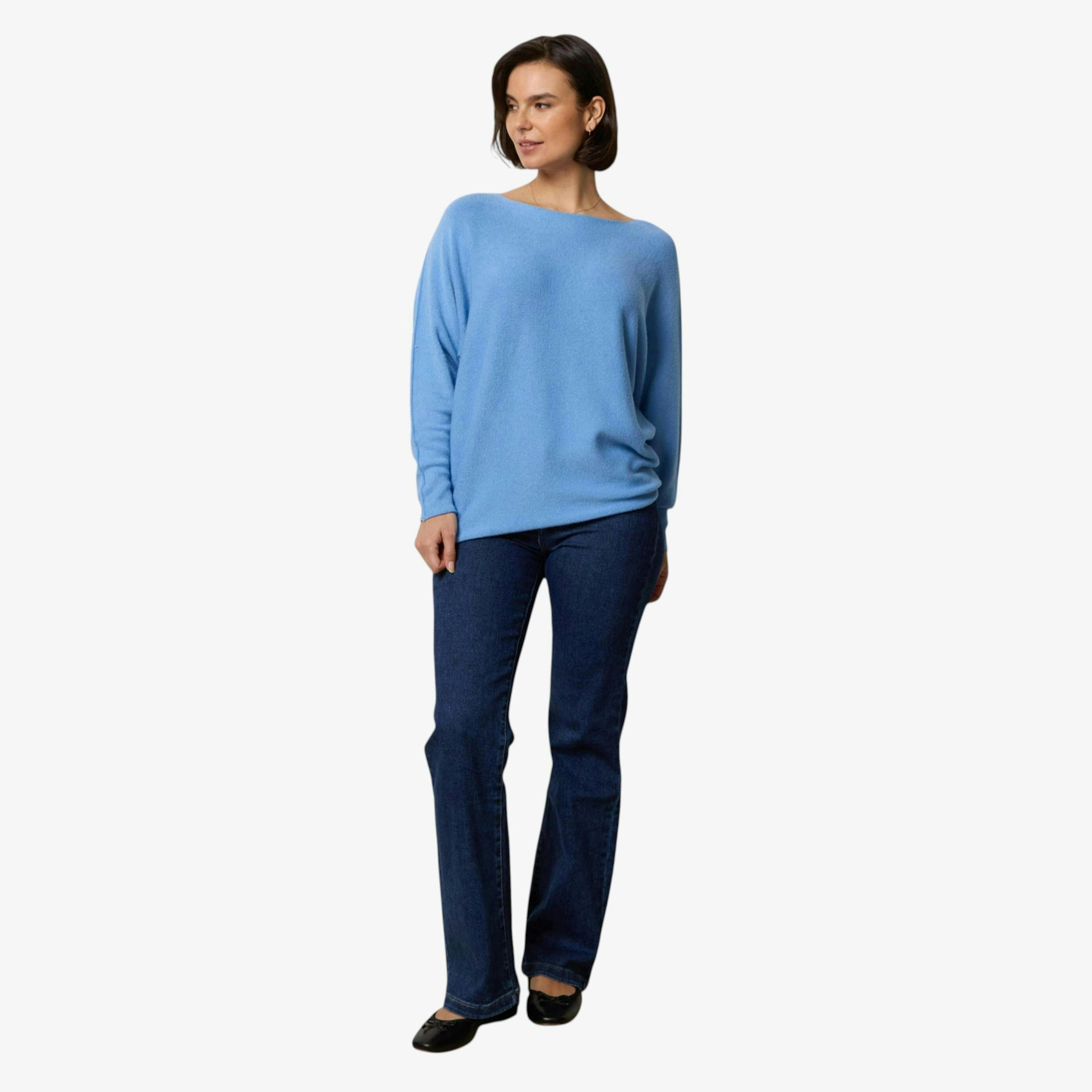 Blue Vanilla Round Neck Jumper   in  Blue , view 1 of 1
