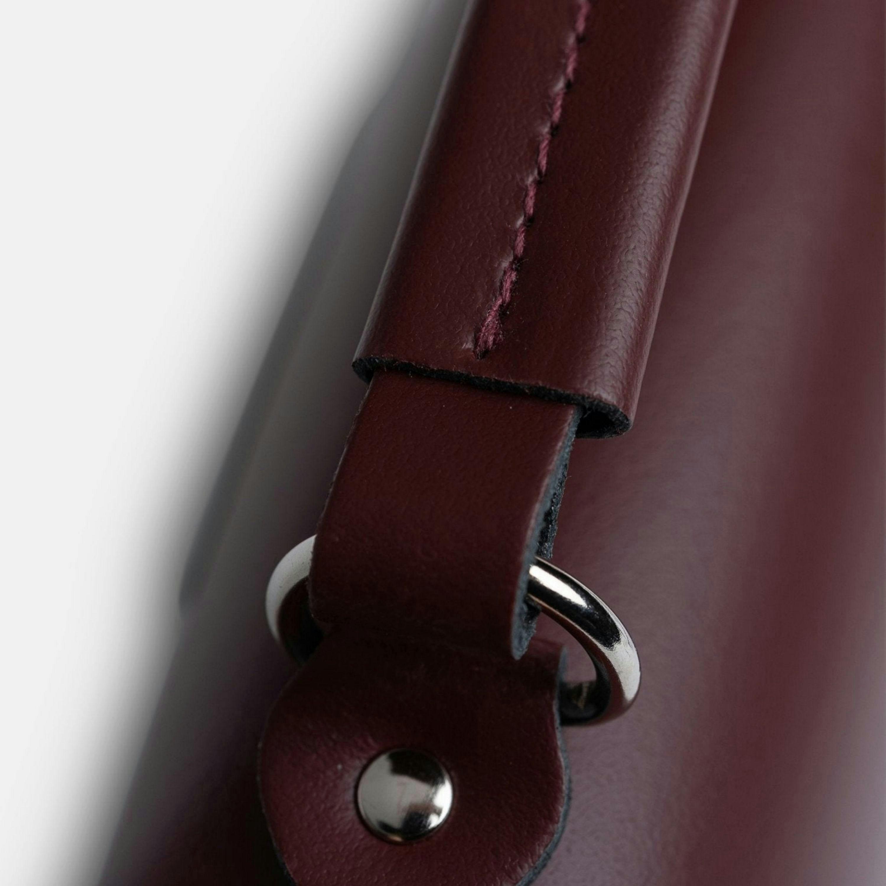 The Mini Poppy -  Oxblood , view 6 of 6