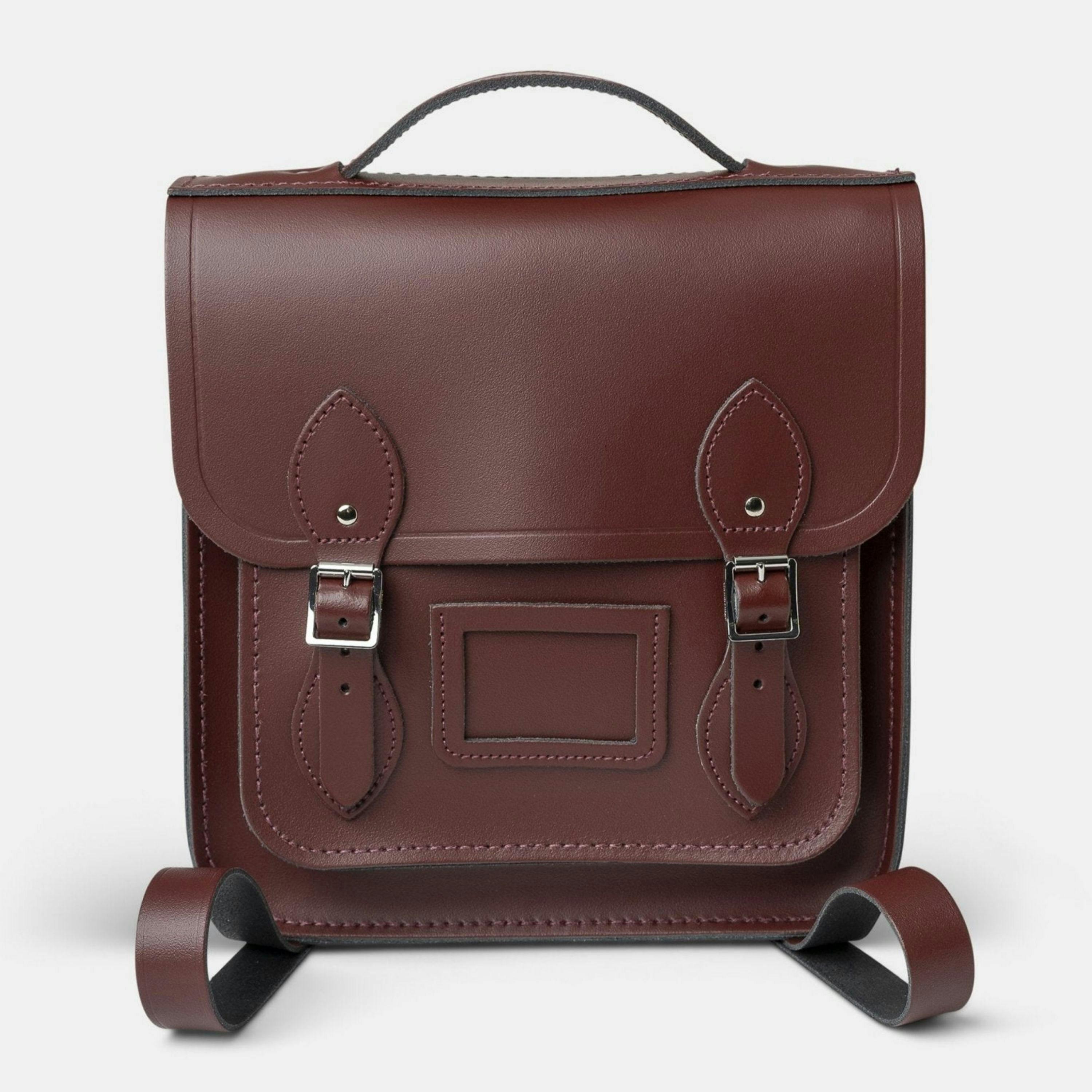 The Small Portrait Backpack -  Oxblood , view 1 of 6