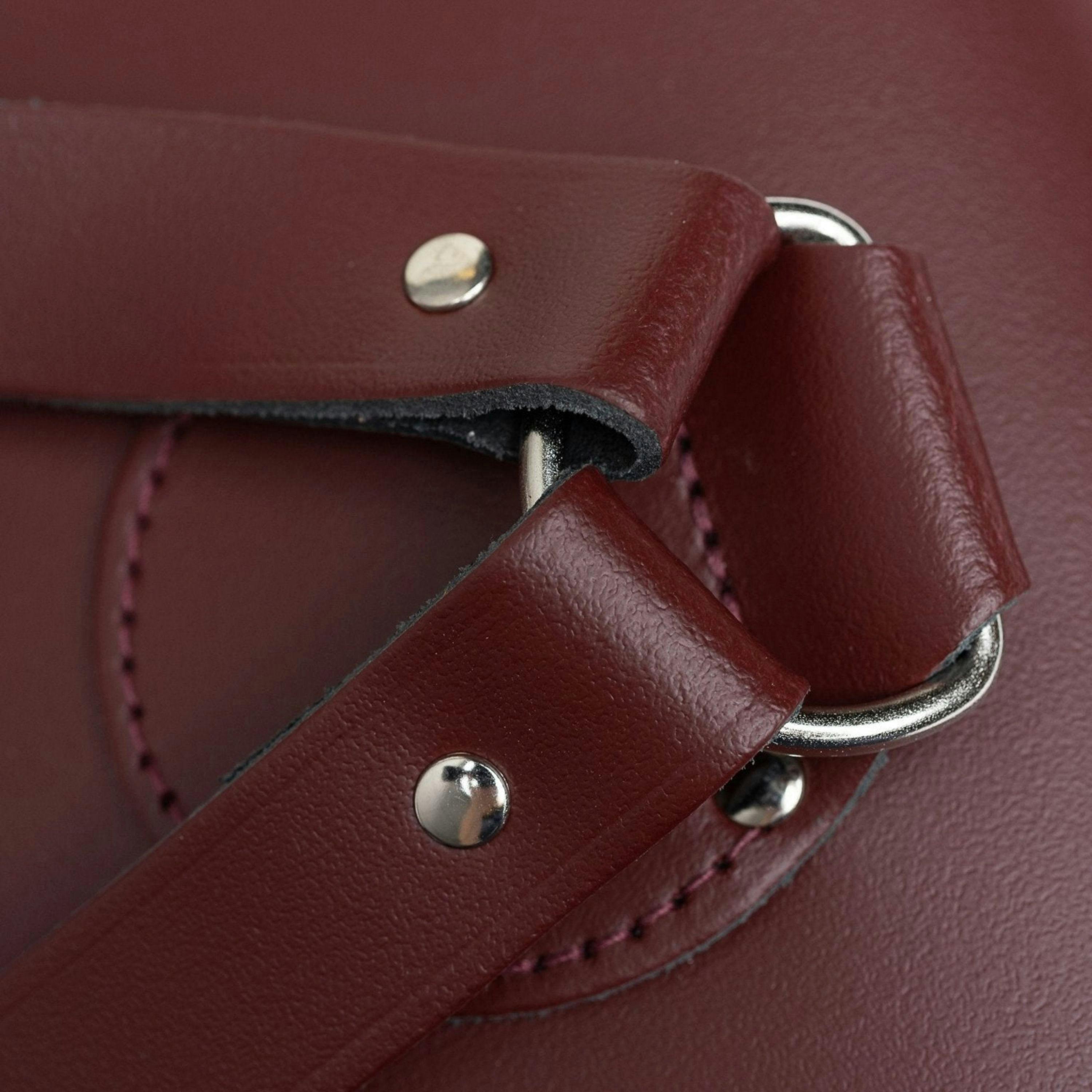 The Small Portrait Backpack -  Oxblood , view 3 of 6