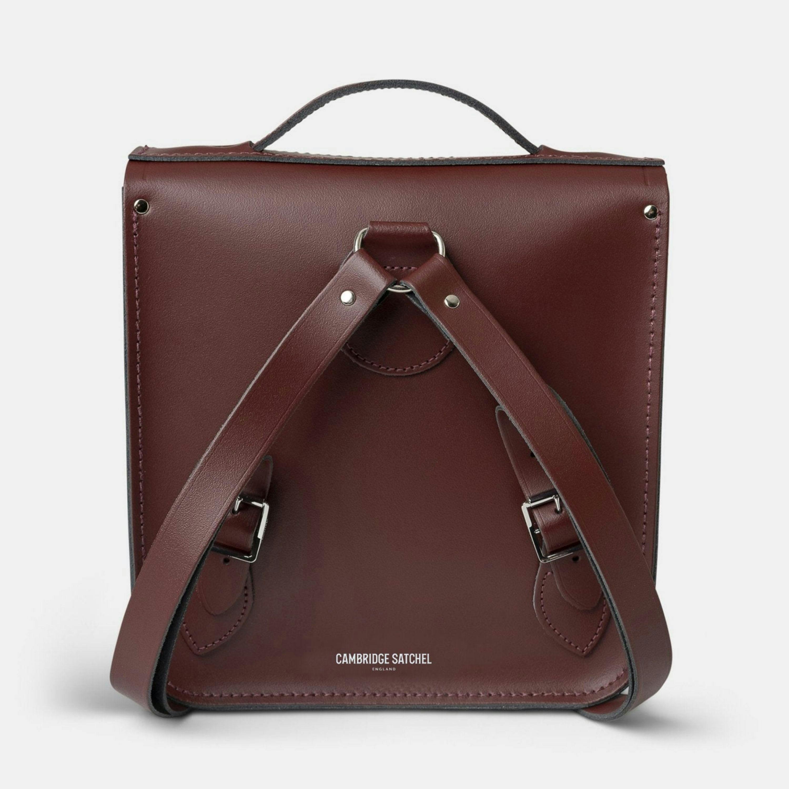 The Small Portrait Backpack -  Oxblood , view 5 of 6