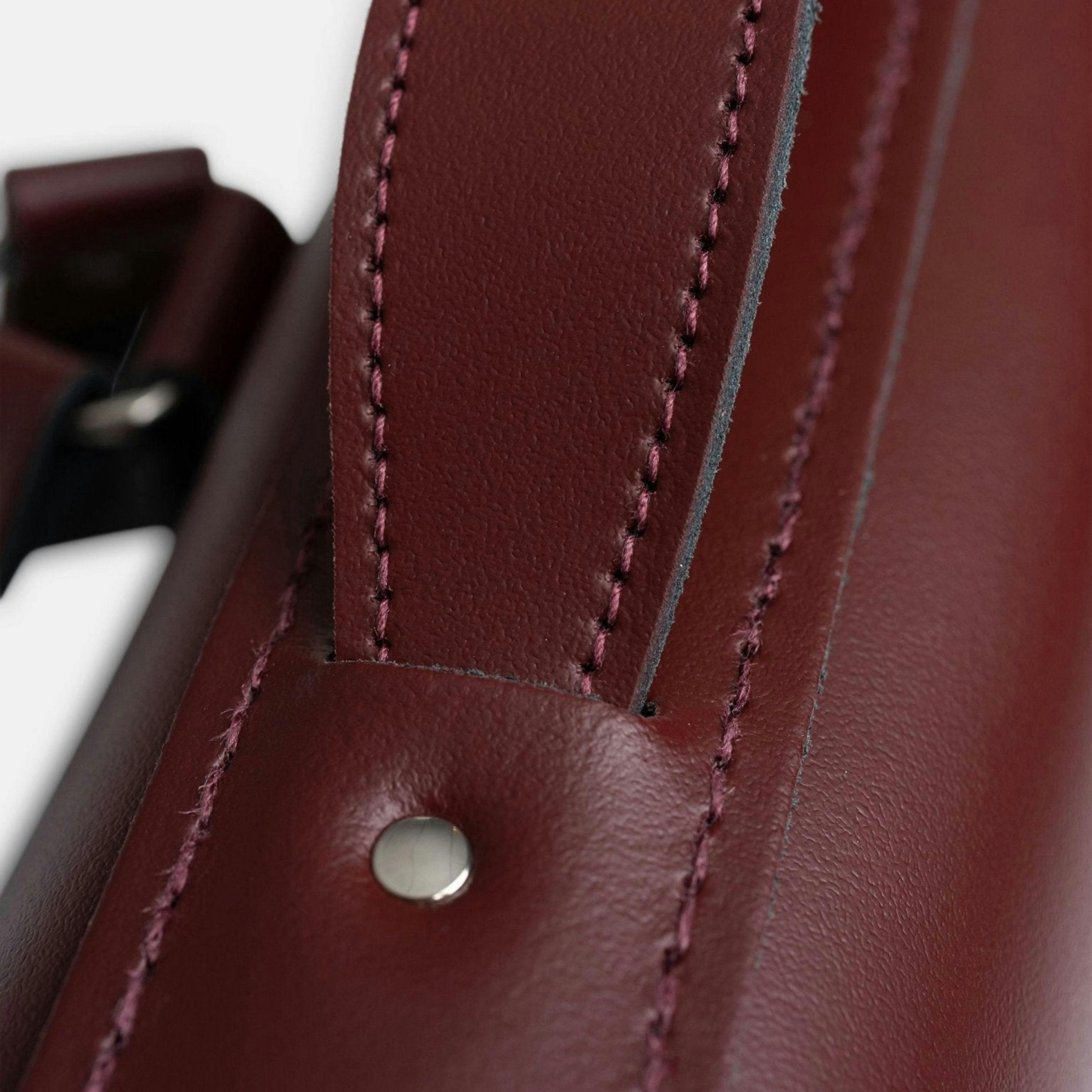 The Small Portrait Backpack -  Oxblood , view 6 of 6