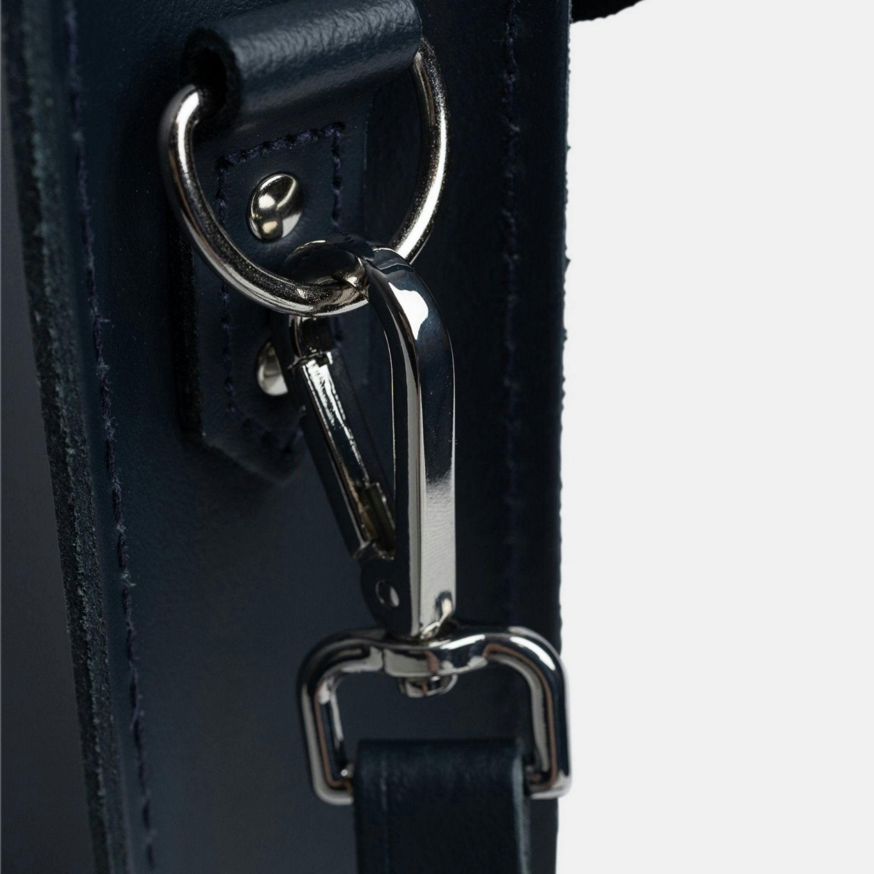 The Music Case -  Navy & Tan , view 5 of 6