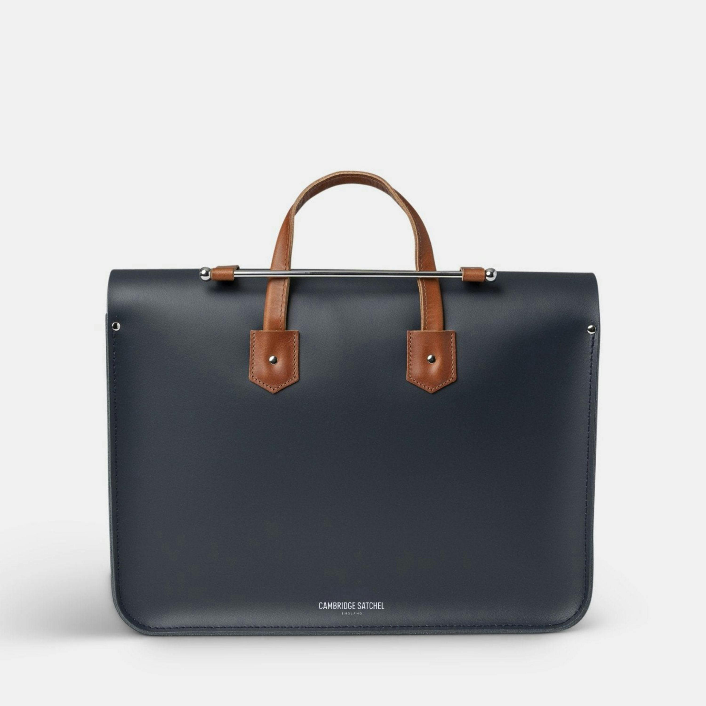 The Music Case -  Navy & Tan , view 6 of 6