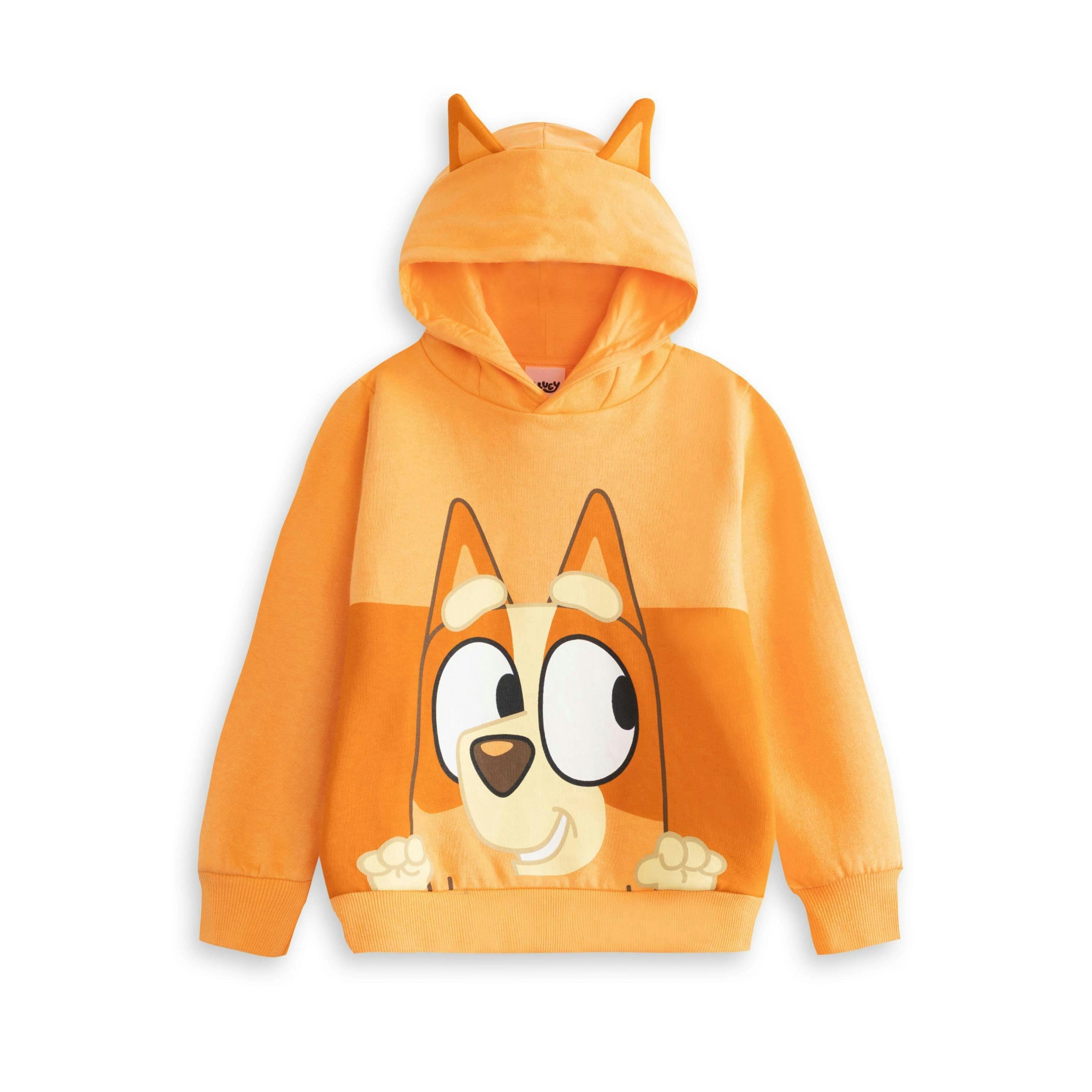 Bluey Unisex Kids Brown Bingo Hoodie by Vanilla Underground , view 1 of 1