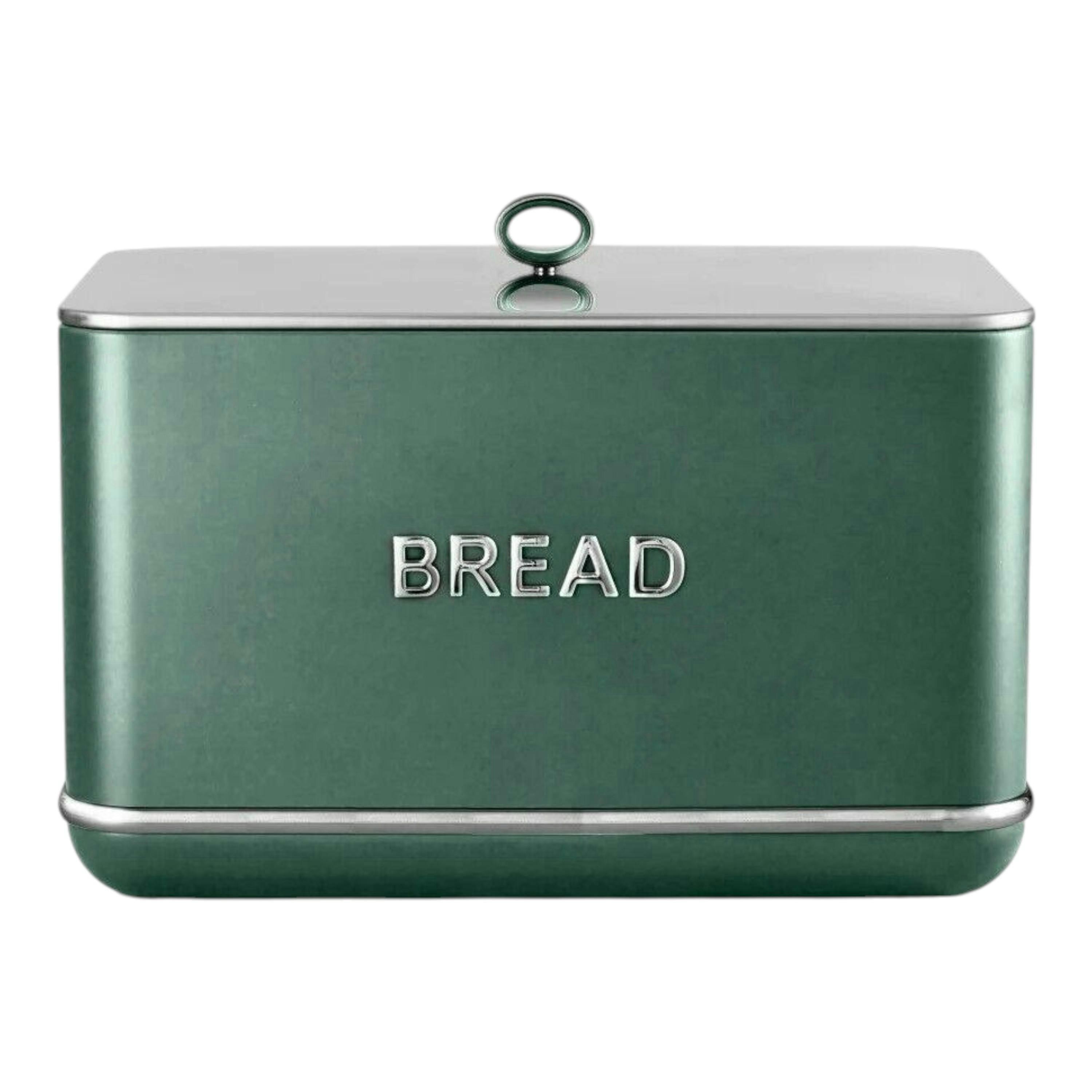 Tower Renaissance Bread Bin Forest Green 16L Capacity Kitchen Storage T826175FOR , view 1 of 1