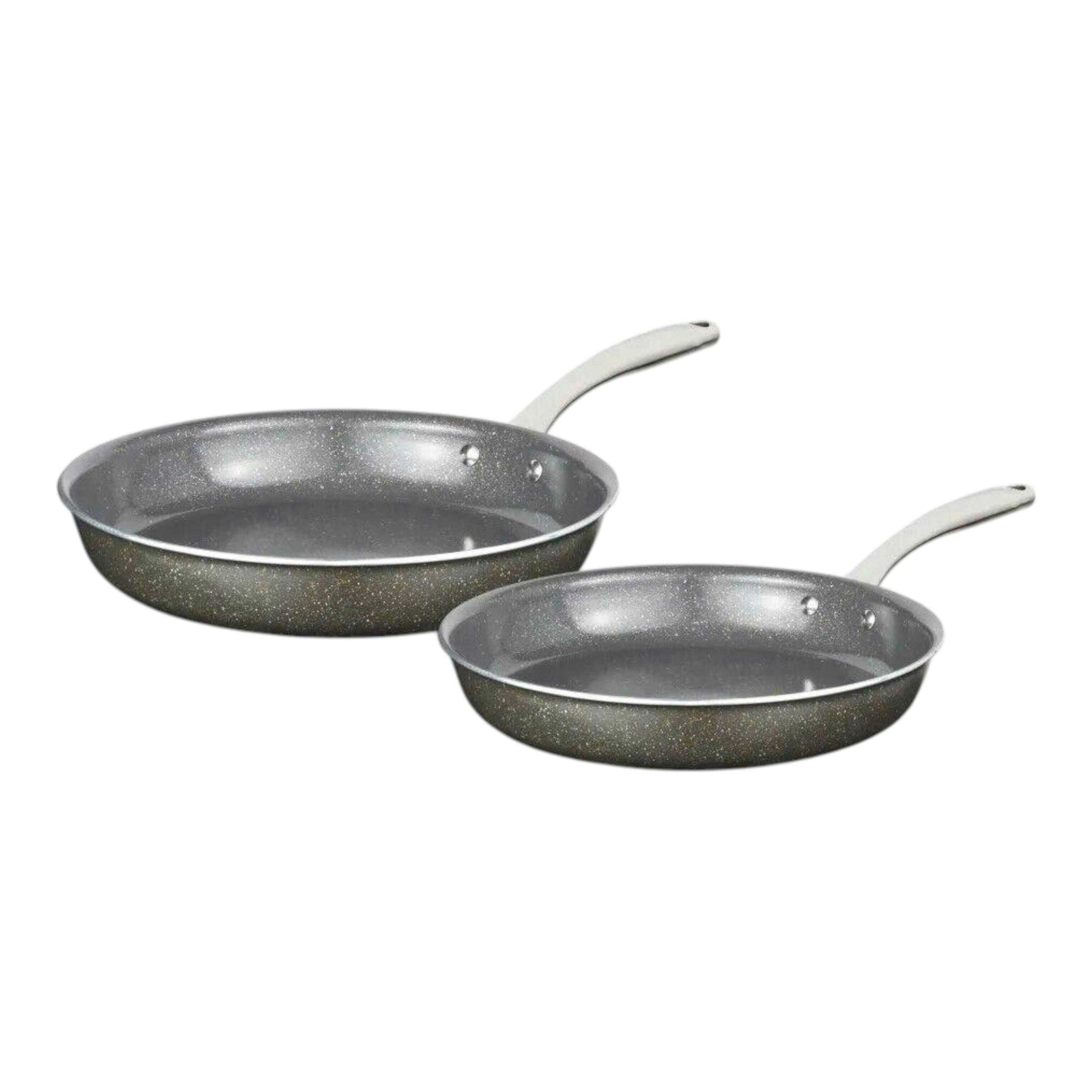 Tower Cerastone Frying Pan 2 Piece Set Non Stick Aluminium Cookware T900202 , view 1 of 1
