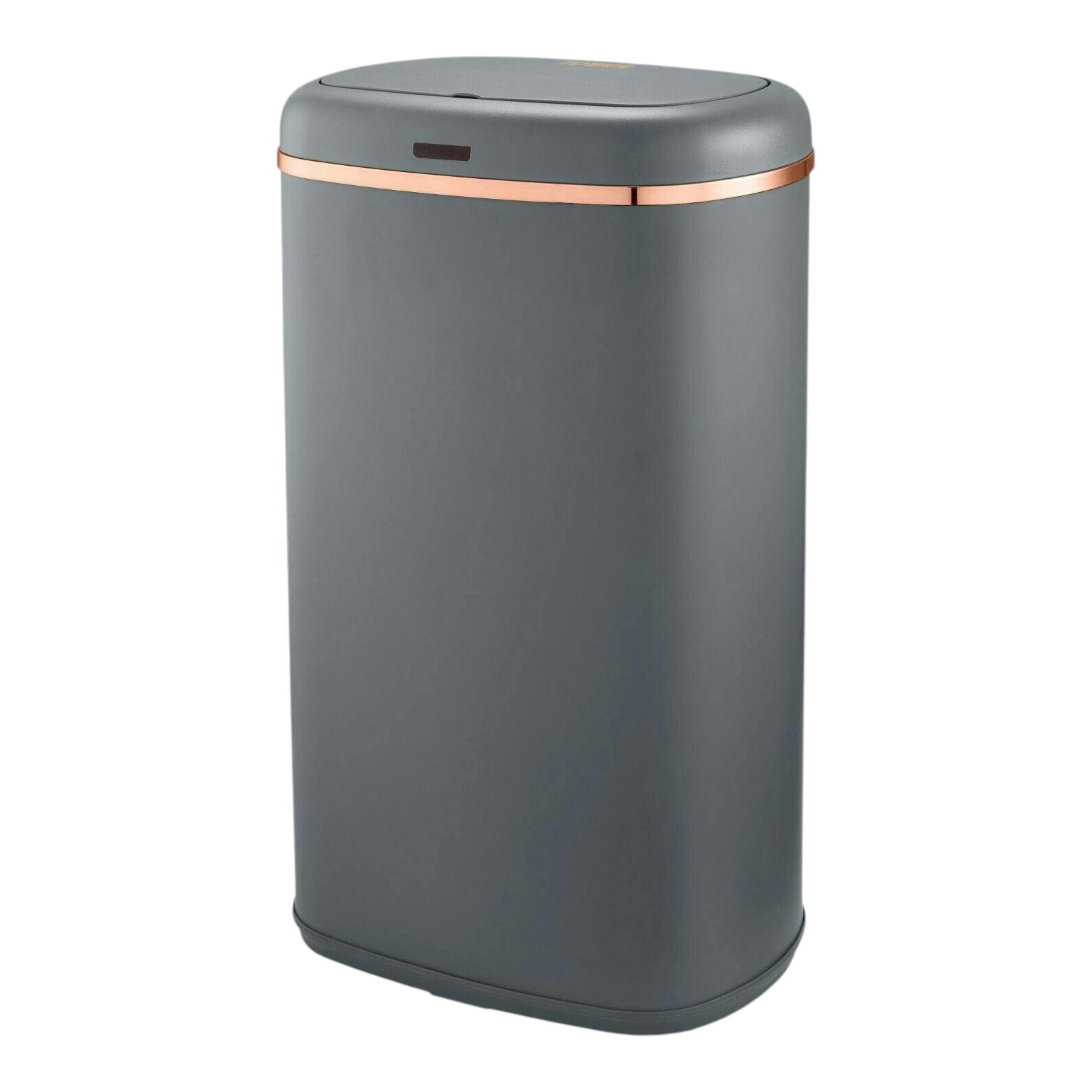 Tower Cavaletto 58L Sensor Bin in Grey and Rose Gold T838010GRY , view 1 of 1