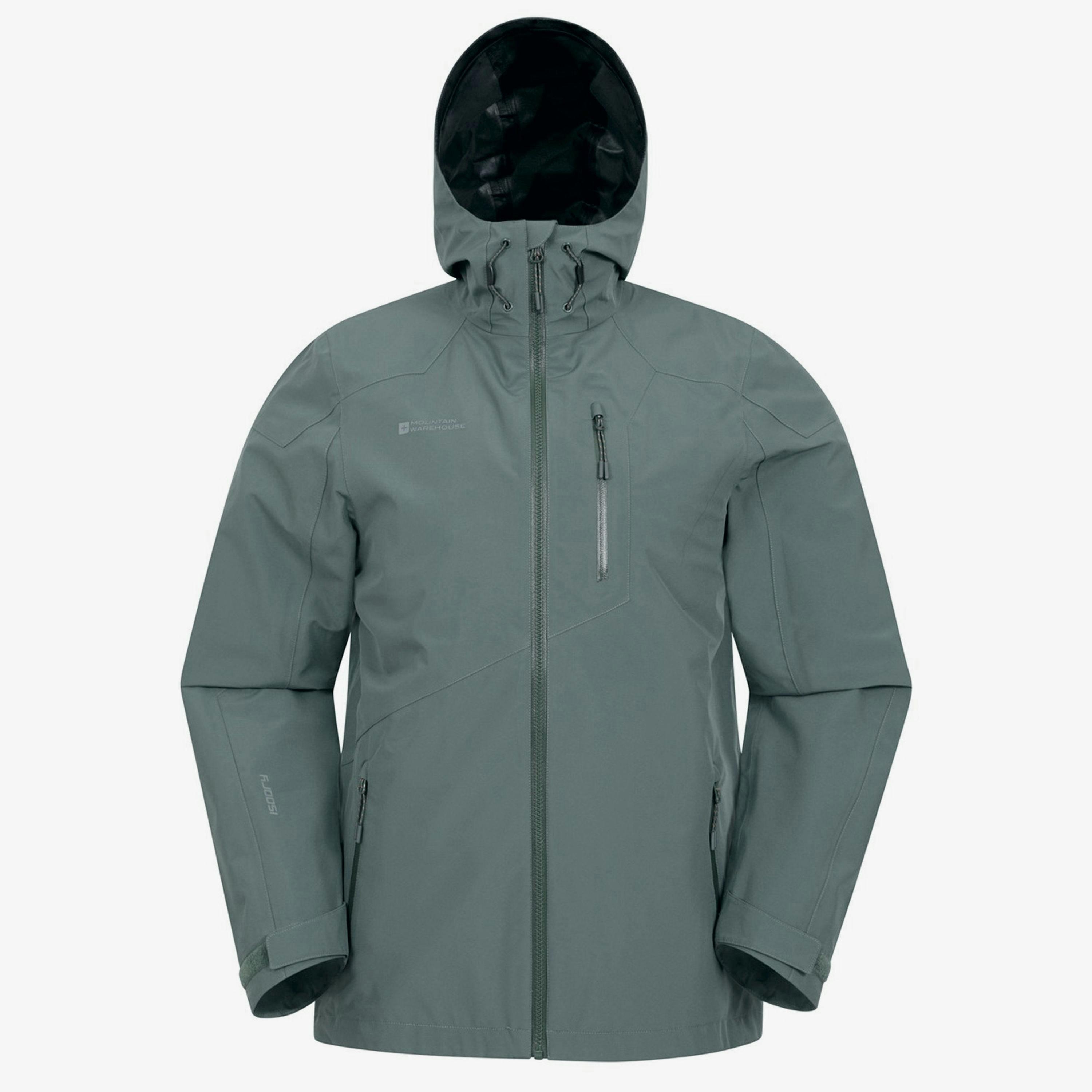 Mountain Warehouse Mens Bachill Three Layer Waterproof Jacket , view 1 of 4