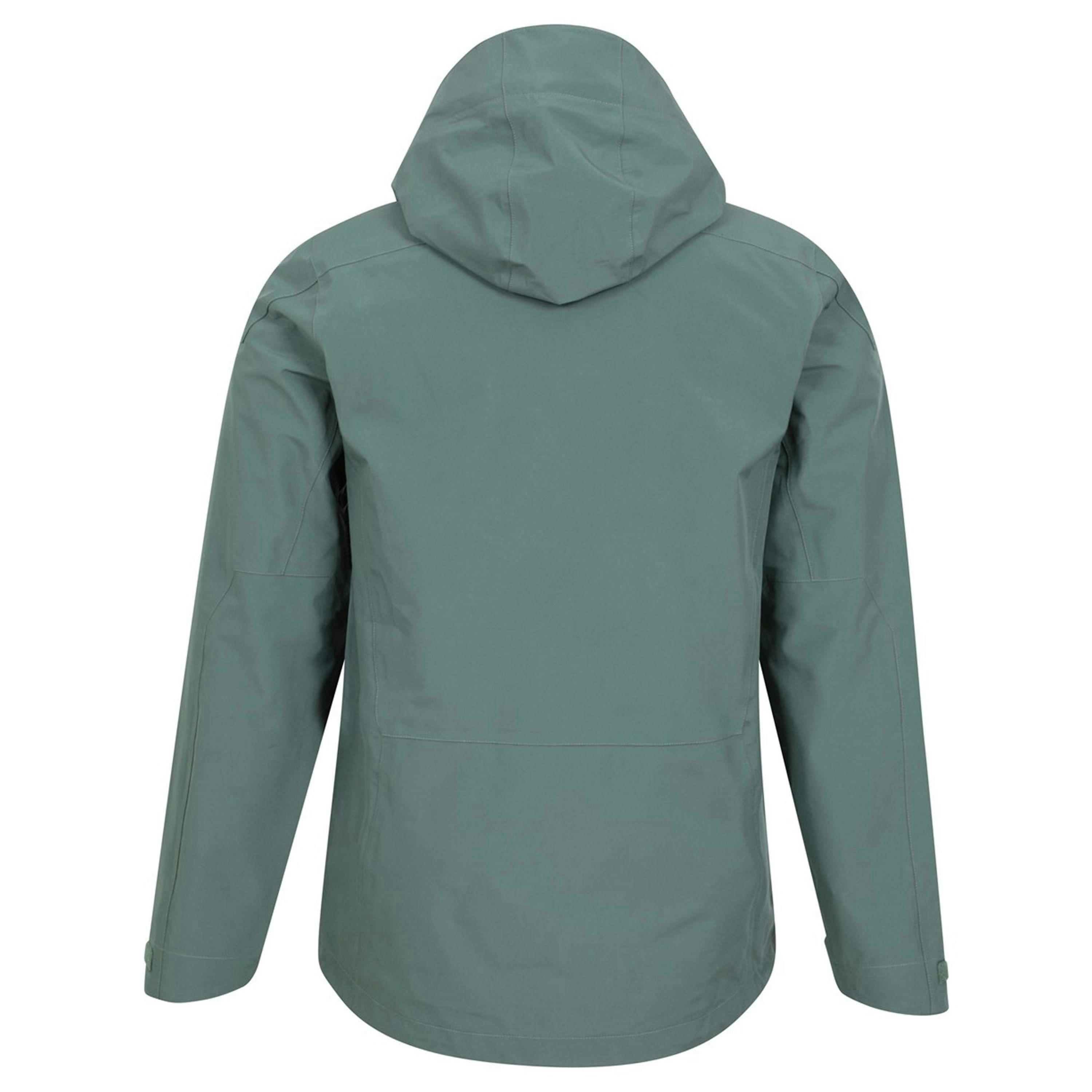 Mountain Warehouse Mens Bachill Three Layer Waterproof Jacket , view 2 of 3