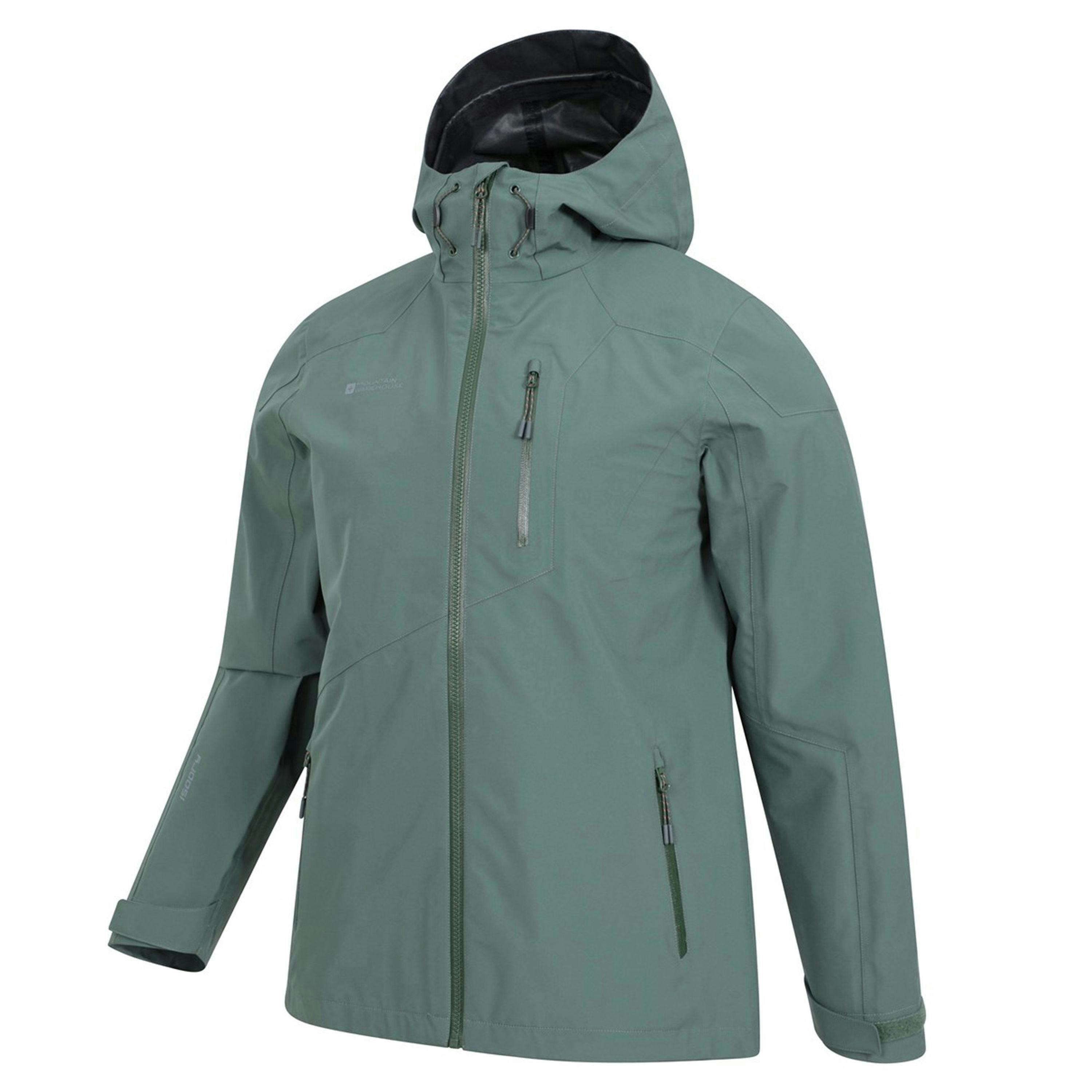 Mountain Warehouse Mens Bachill Three Layer Waterproof Jacket , view 3 of 3