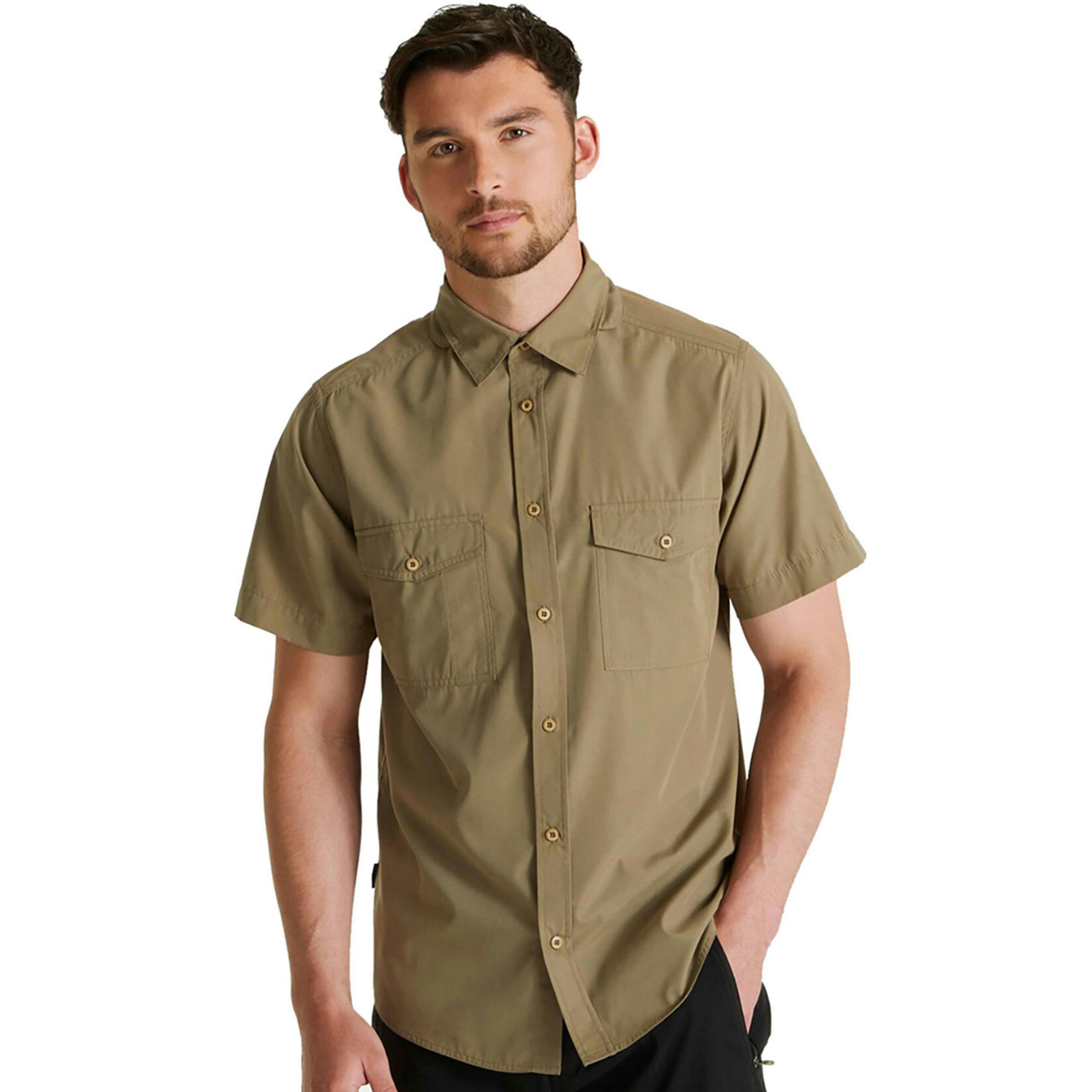 Craghoppers Mens Expert Kiwi Short-Sleeved Shirt , view 5 of 5