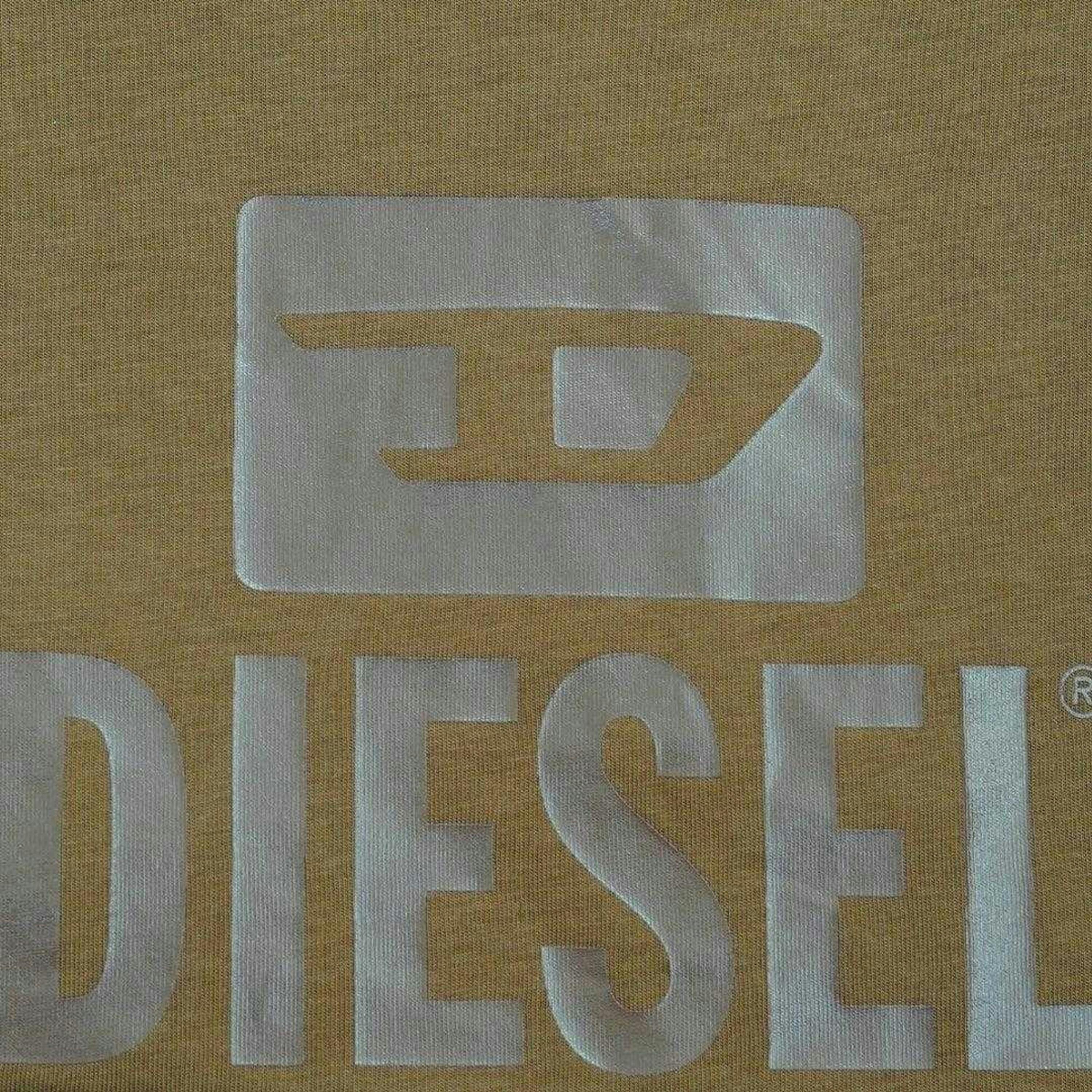 Diesel Mens Monotone Logo T-Shirt , view 2 of 2