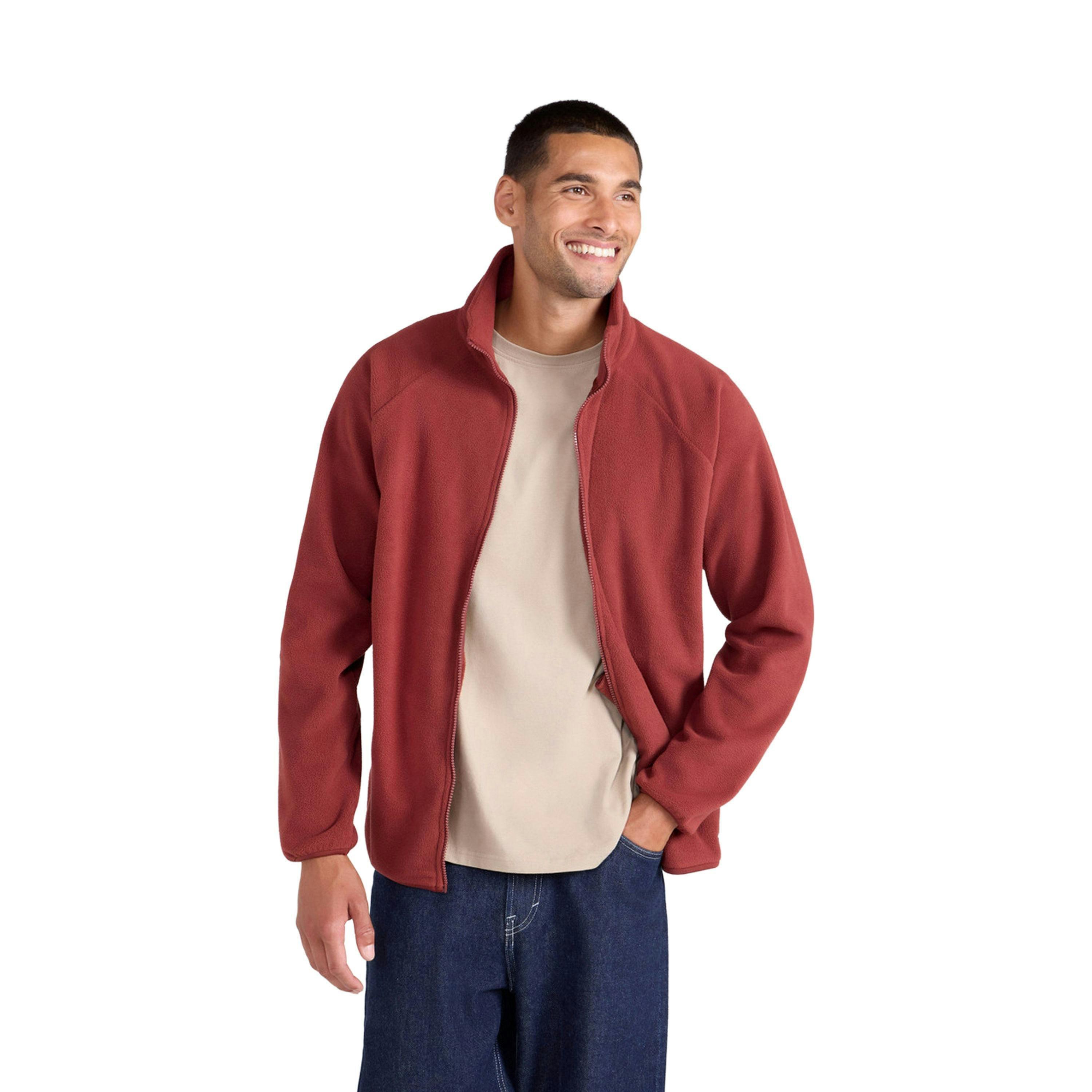 Mountain Warehouse Mens Stockholm Full Zip Fleece Jacket , view 4 of 4