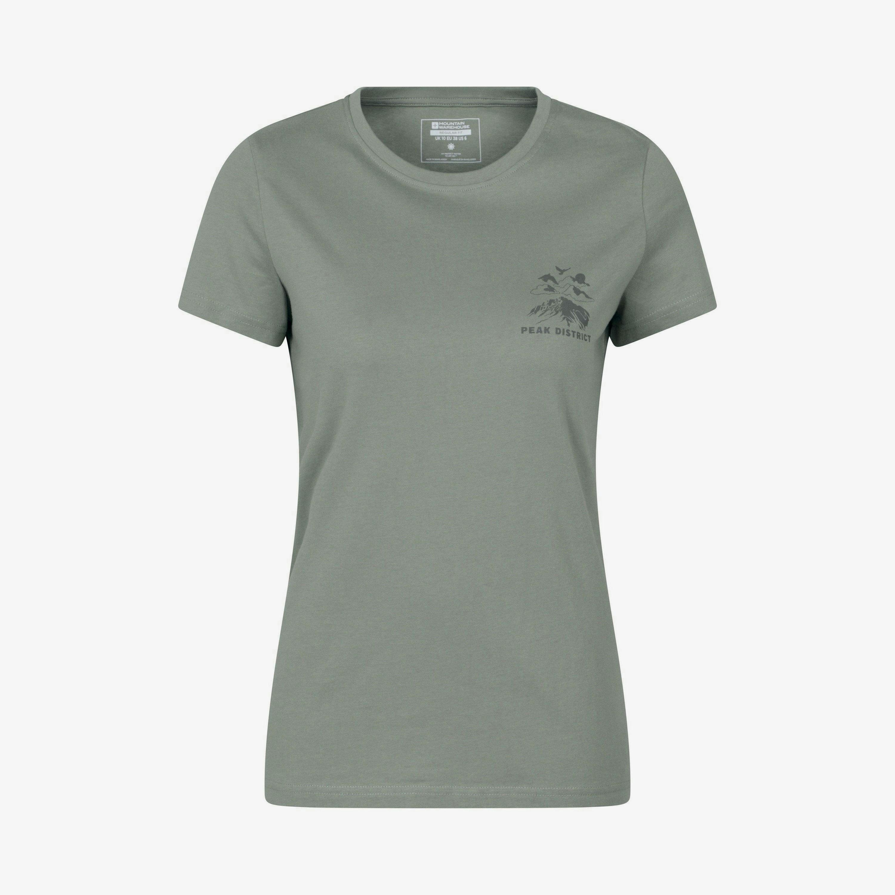 Mountain Warehouse Womens/Ladies Peak District Mountain Scene T-Shirt , view 1 of 1