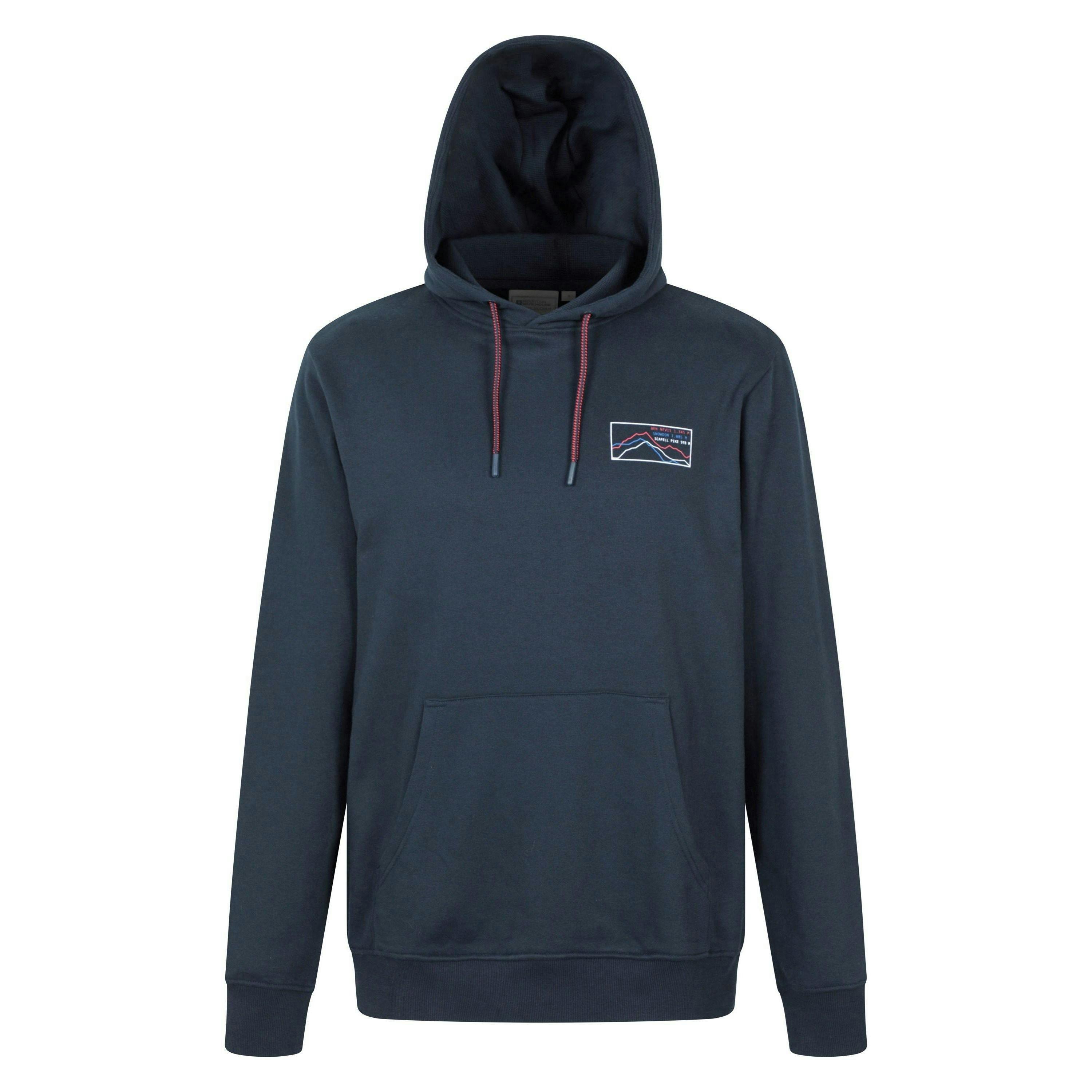 Mountain Warehouse Mens 3 Peaks Mountain Hoodie , view 1 of 4