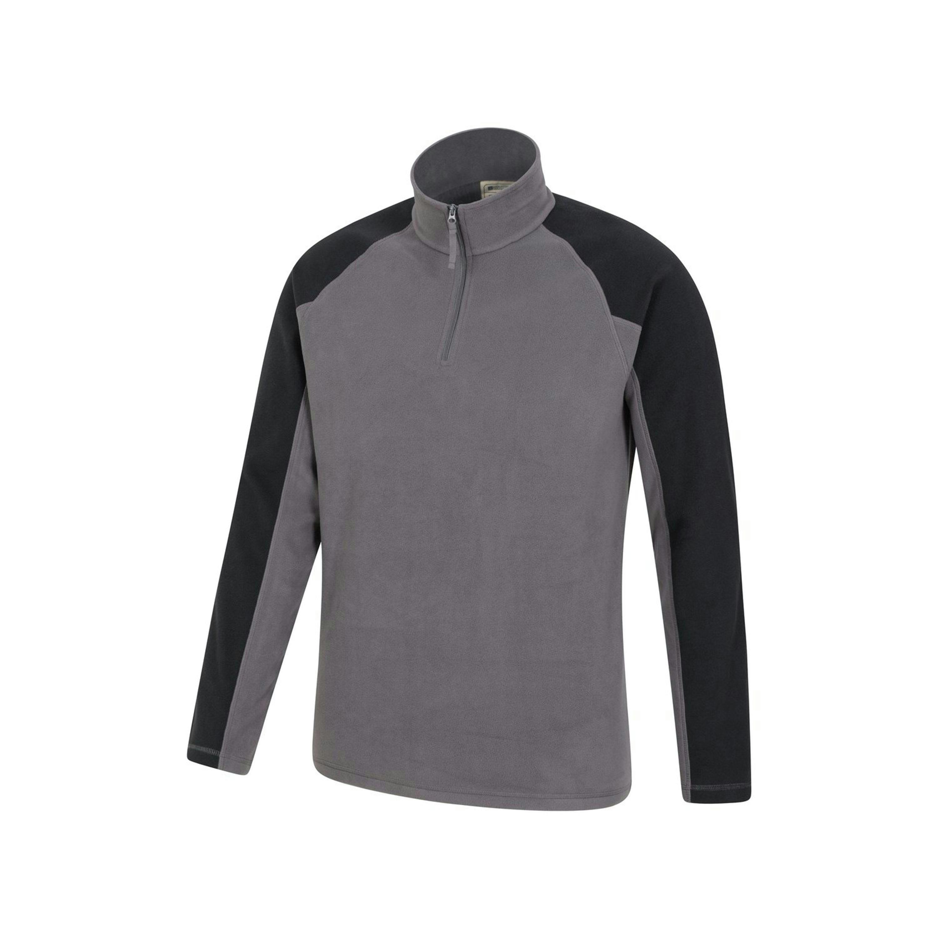 Mountain Warehouse Mens Ashbourne II Half Zip Fleece Top , view 2 of 4