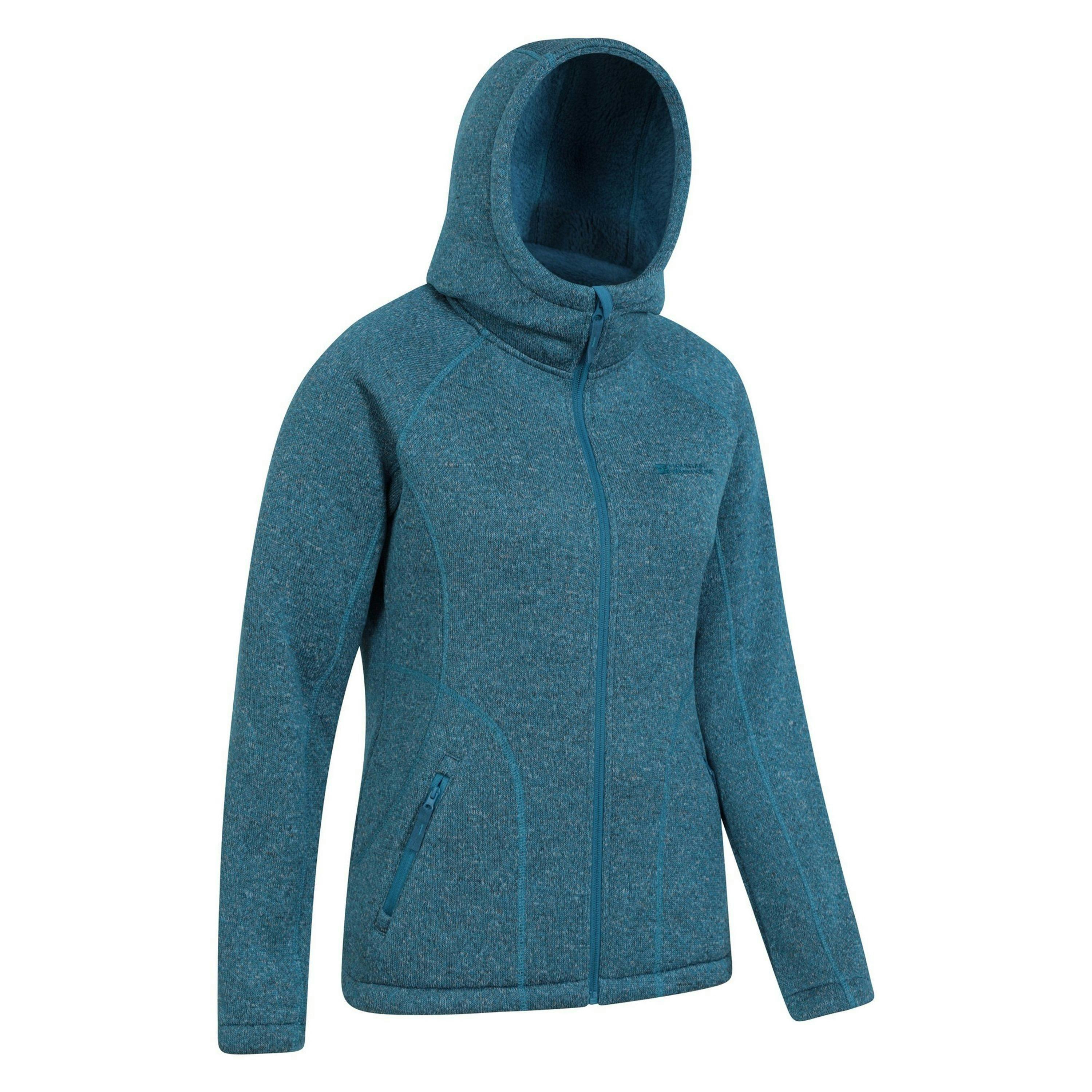 Mountain Warehouse Womens/Ladies Nevis Faux Fur Lined Full Zip Hoodie , view 3 of 6