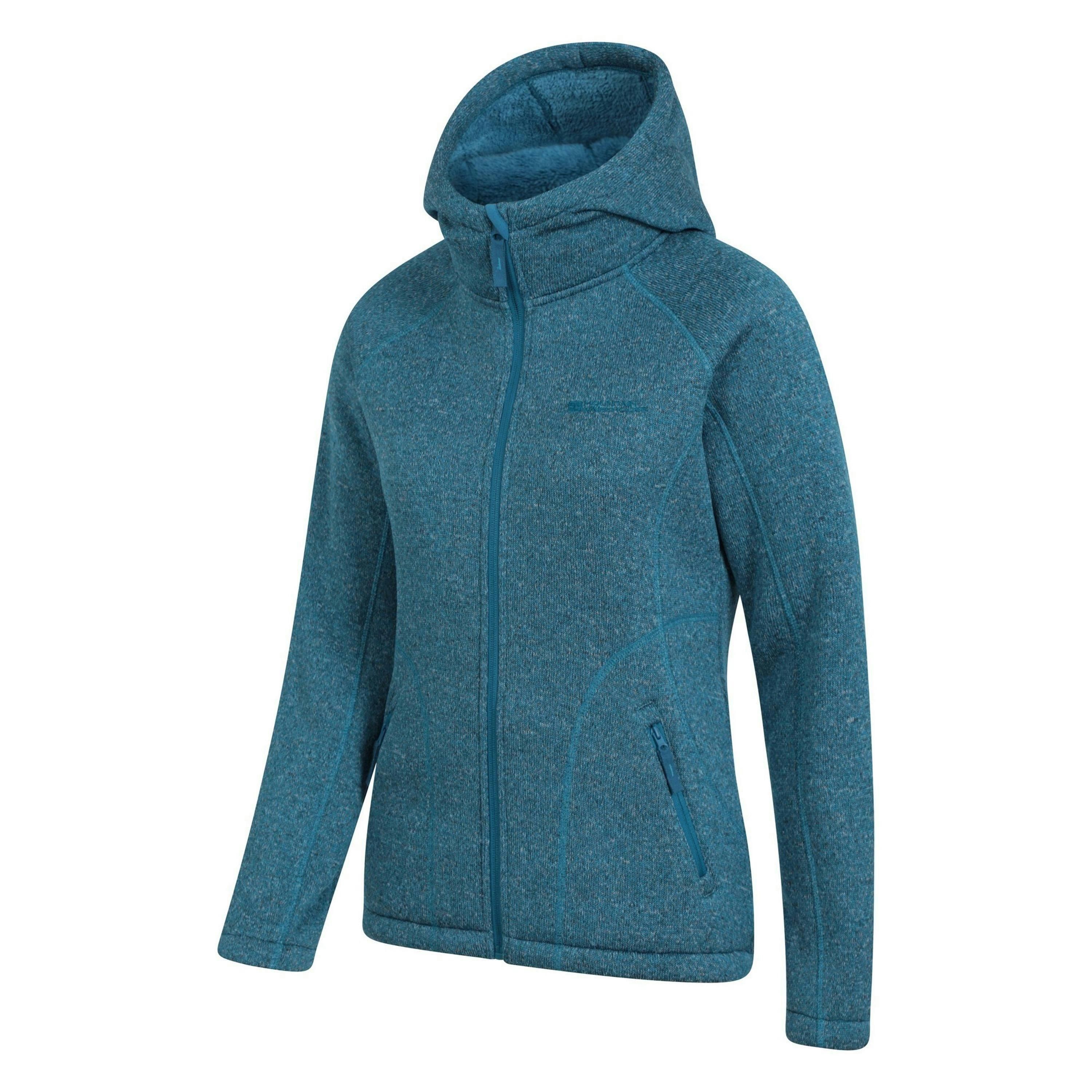 Mountain Warehouse Womens/Ladies Nevis Faux Fur Lined Full Zip Hoodie , view 4 of 6
