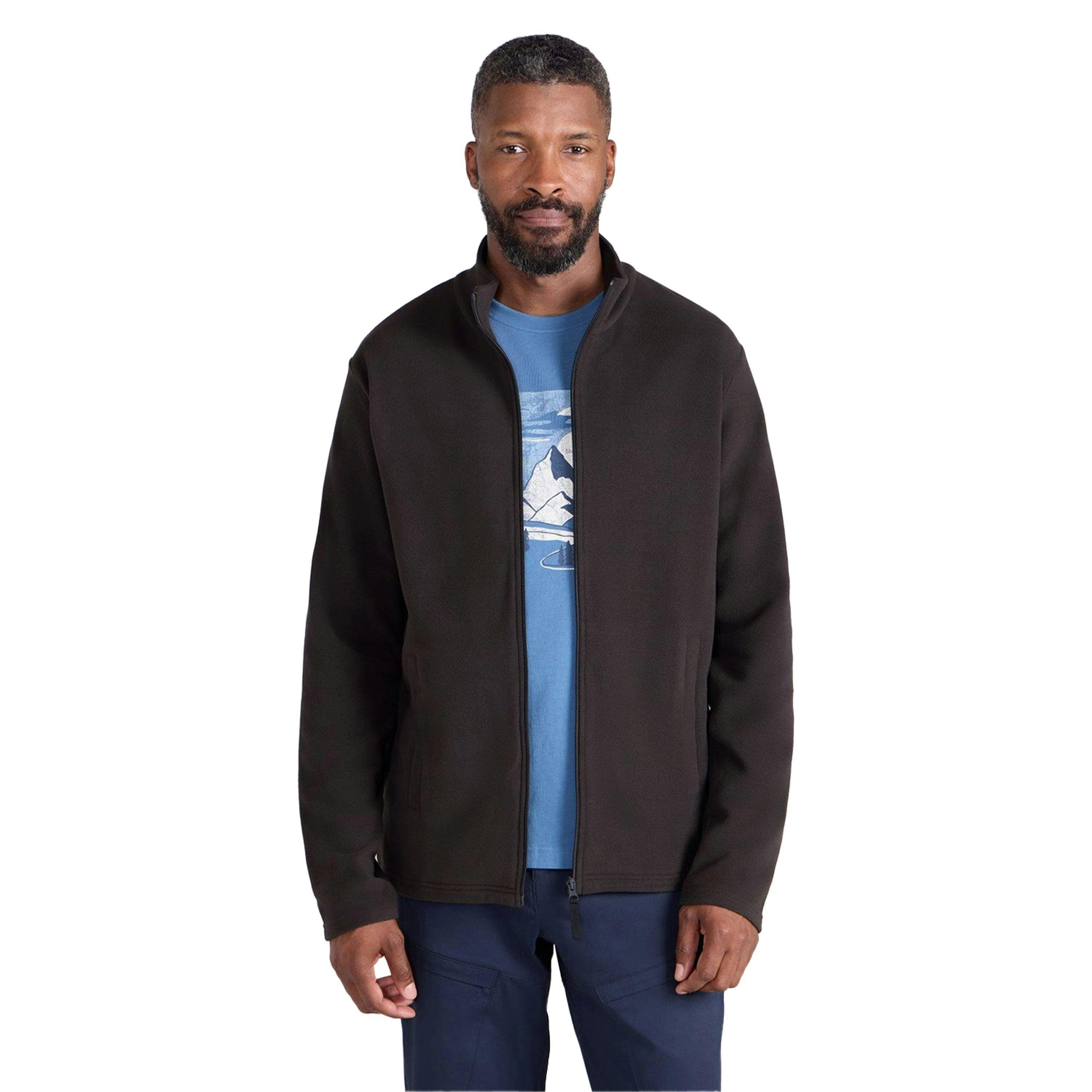 Mountain Warehouse Mens Raso Full Zip Fleece Top , view 3 of 4